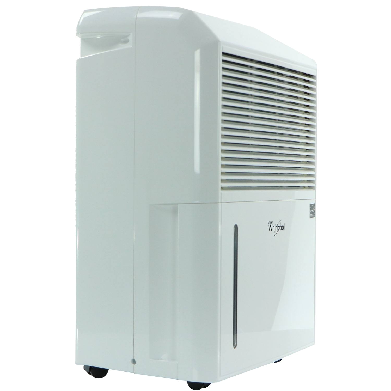 shop whirlpool whad501aw energy star 50 pint portable room dehumidifier white free shipping today overstock com 17168163