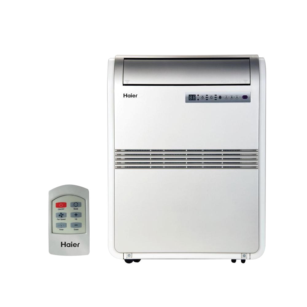 haier 8 000 btu 250 sq ft cool only portable air conditioner with 70