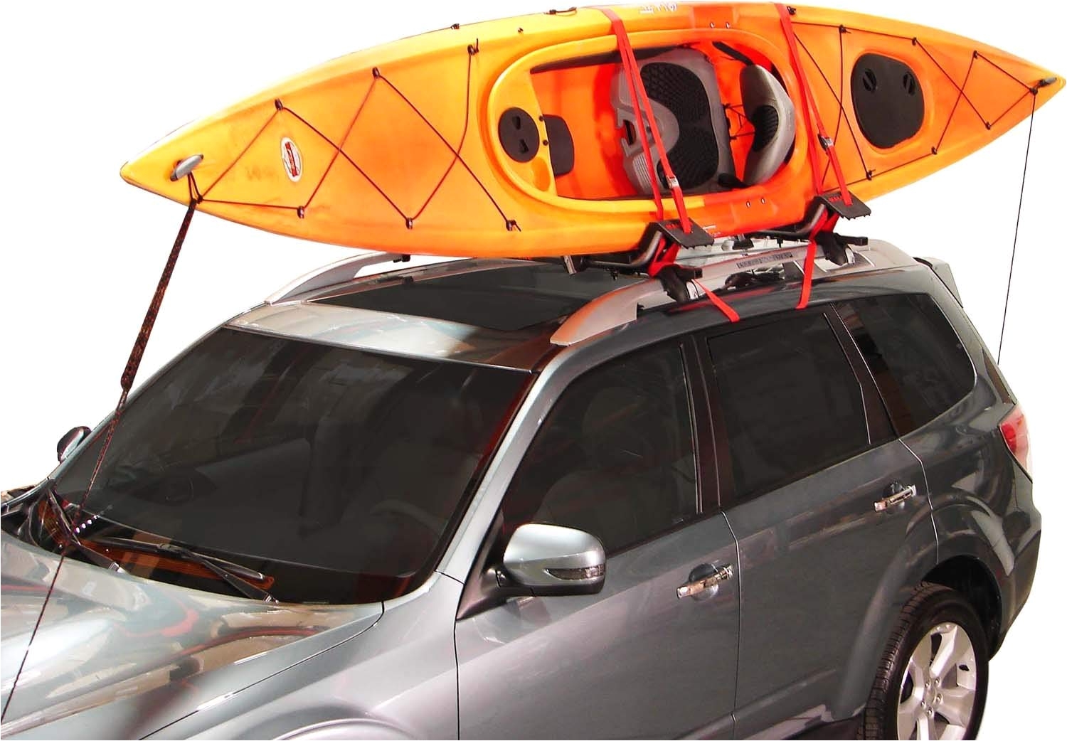 amazon com malone downloader folding j style universal car rack kayak carrier with bow and stern lines automotive kayak racks sports outdoors