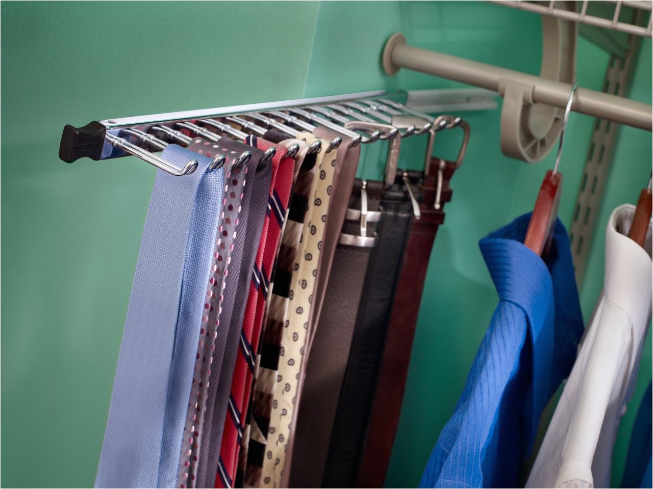 Best Electric Tie Rack 55 Tie and Belt Storage Natural Tie Belt Rack the Container Store