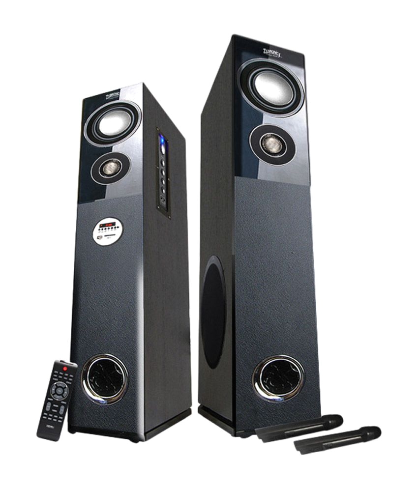 Best Floor Standing Speakers Under 1000 Buy Zebronics Zeb Bt7500rucf Floorstanding Speakers Black Online