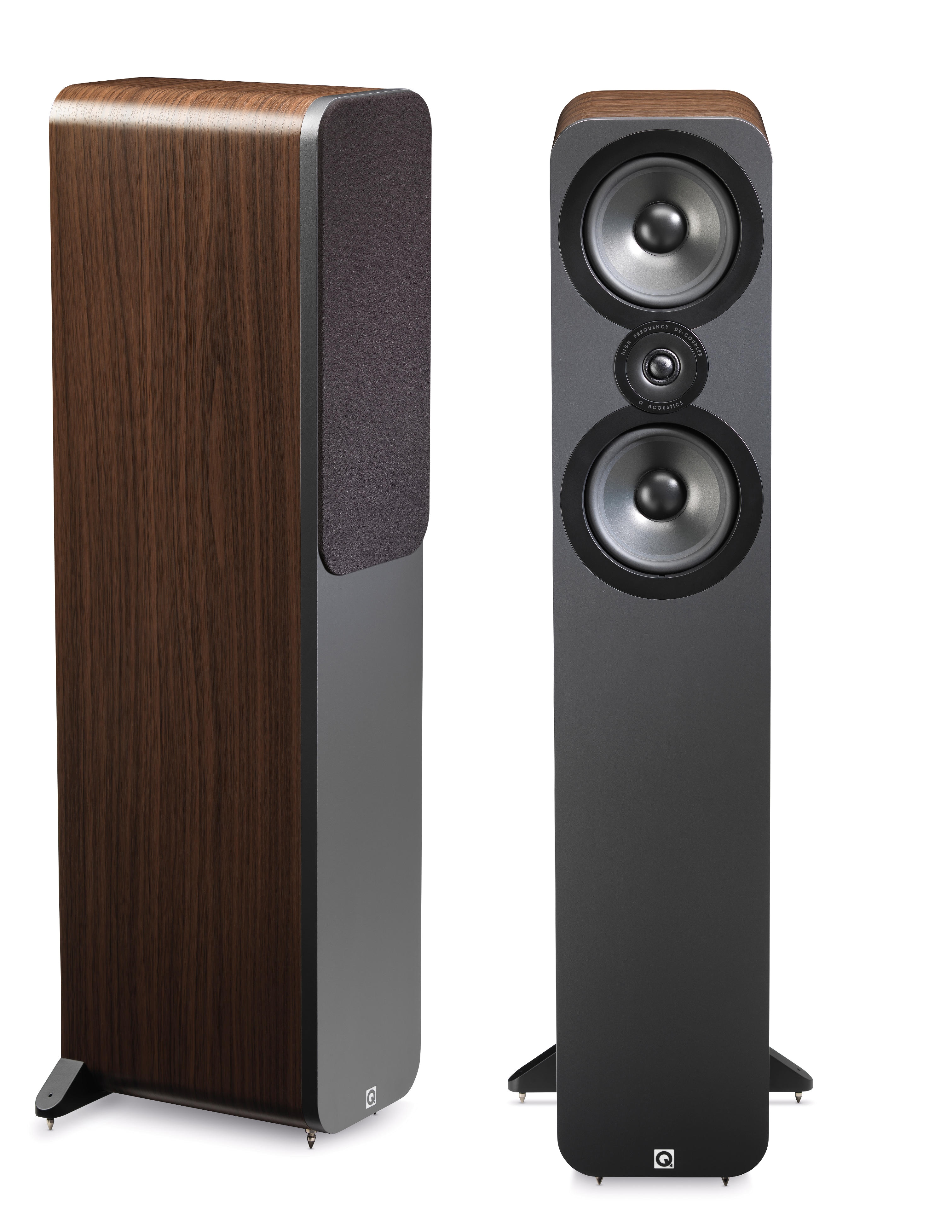 review q acoustics speakers and premium cables by audioquest digital music news