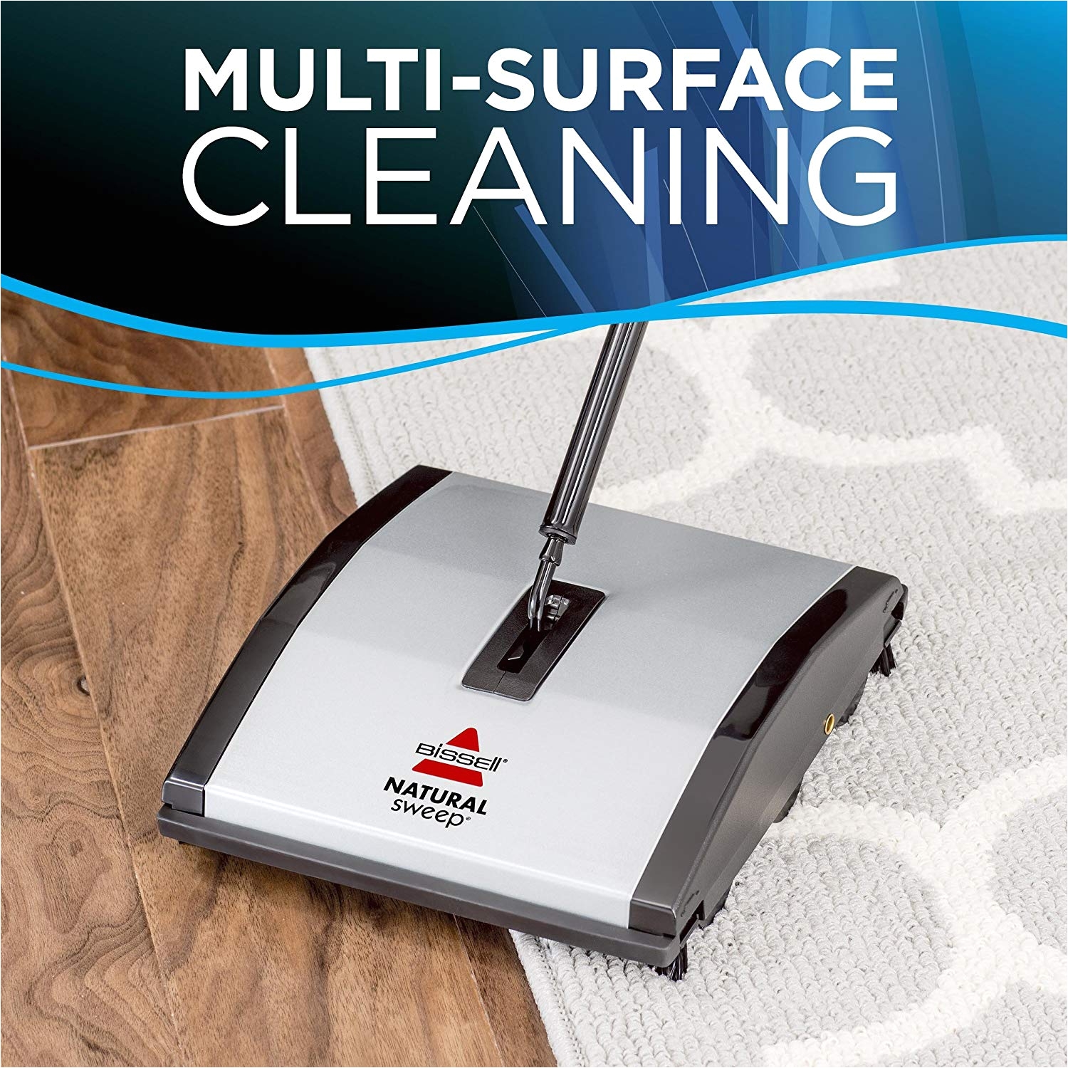 this one is the best sweeper for hardwood floors from the house of bissell the bissell natural sweep dual brush 9230a sweeper not just has an ergonomic