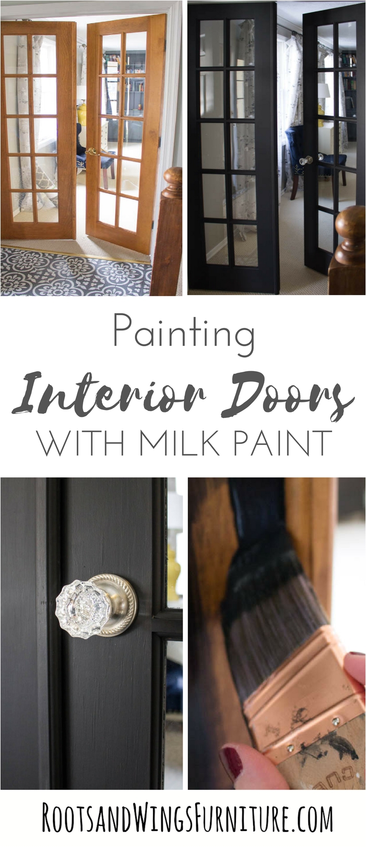 painting interior doors with general finishes milk paint