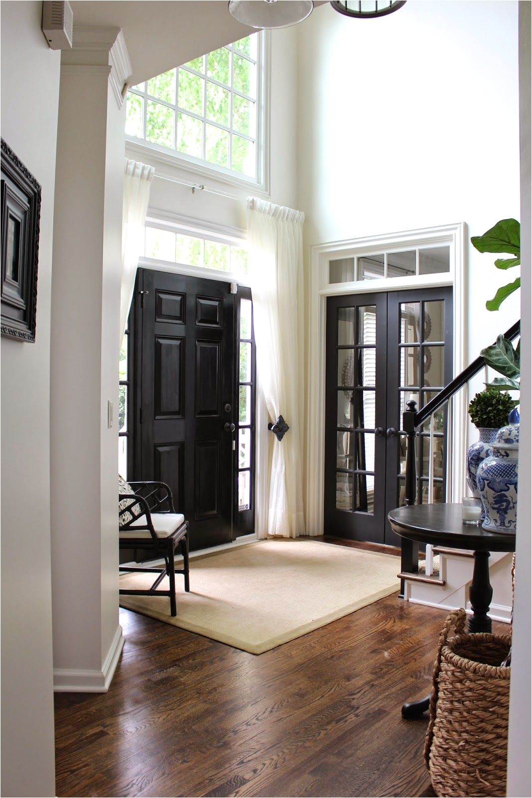 Best Paint for Interior Doors Uk Black Internal Doors Pinterest Curtain Door Door Curtains and