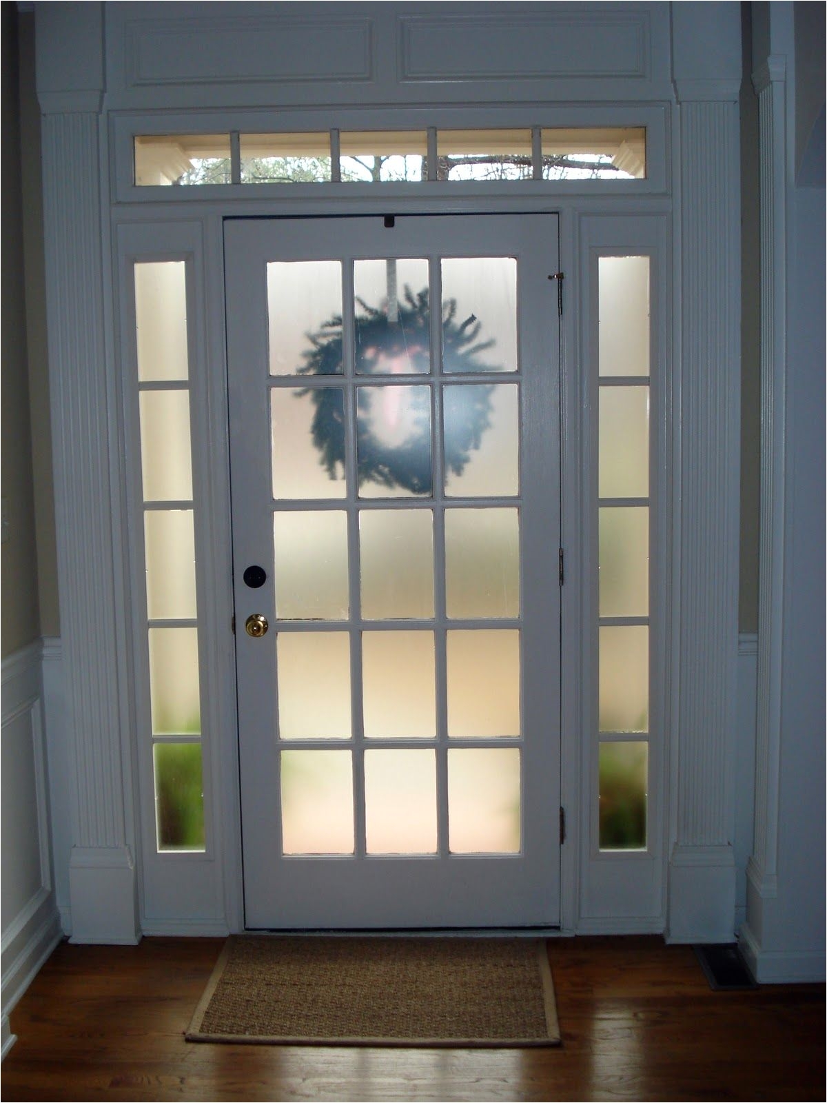 frosted glass spray e g krylon or rustoleum for front doors and shed windows