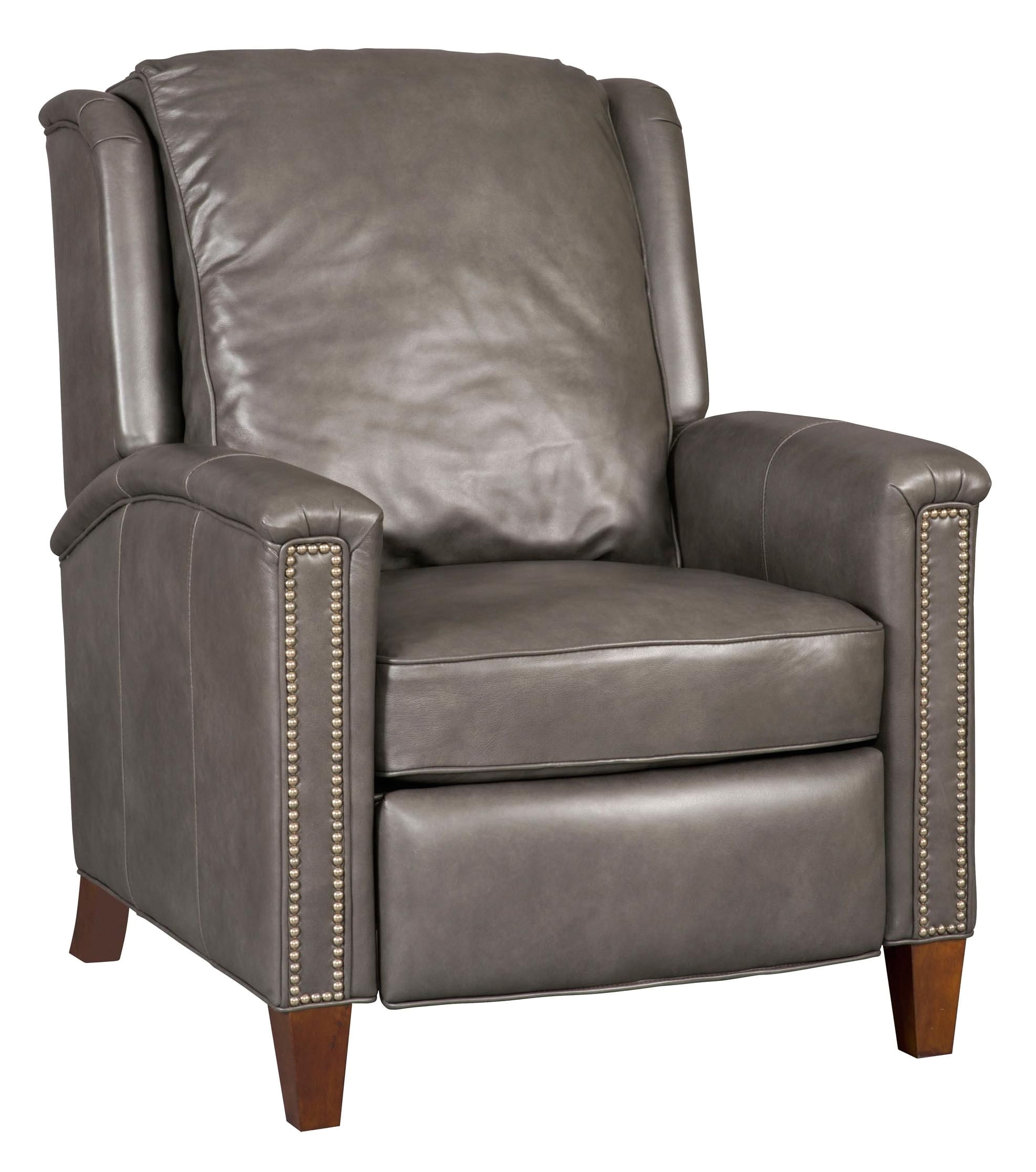 reclining chairs transitional high leg recliner by hooker furniture at colders
