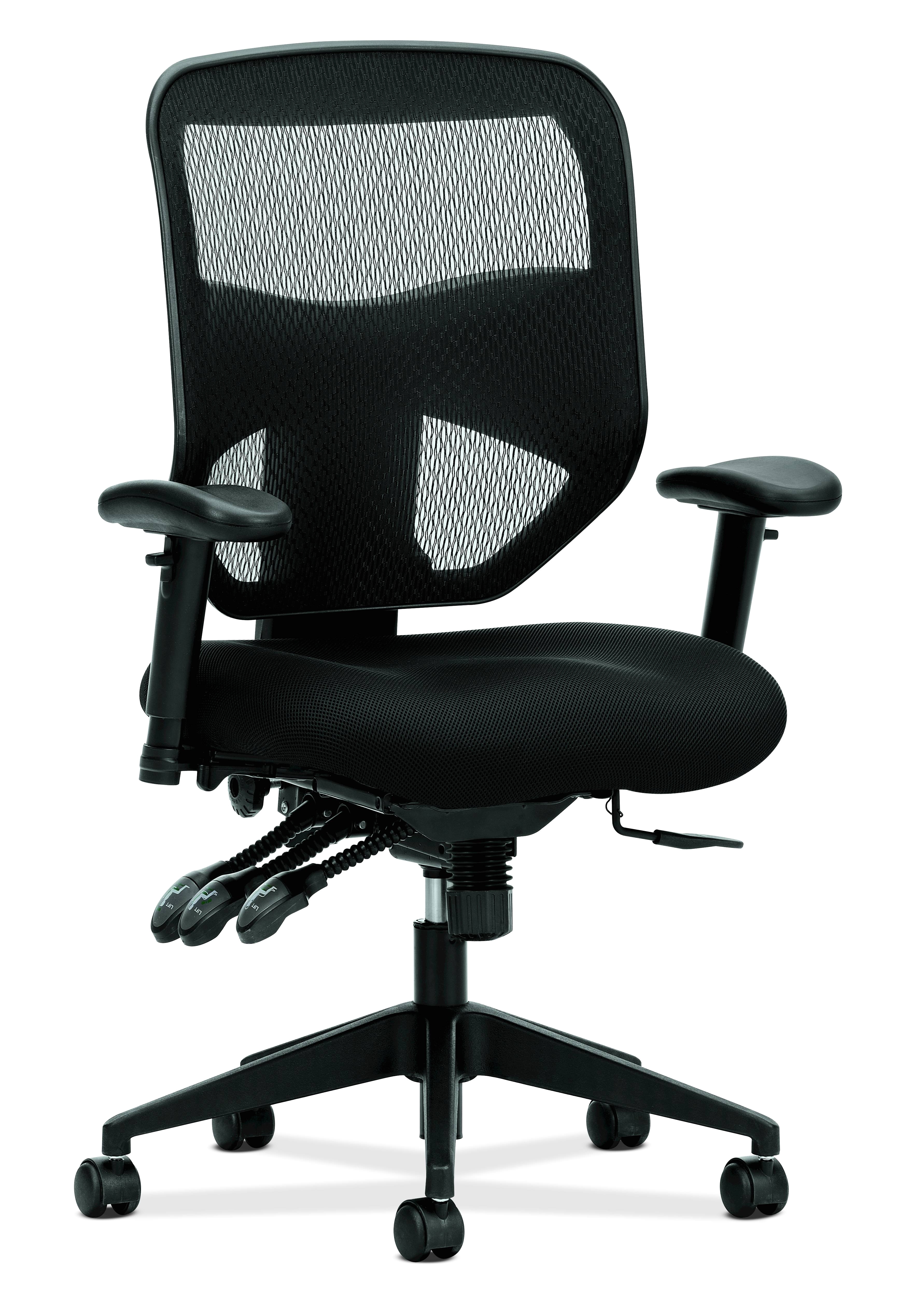 Best Way to Clean Cloth Computer Chair Basyx by Hon Vl532 Fabric High Back Chair Black by Office Depot