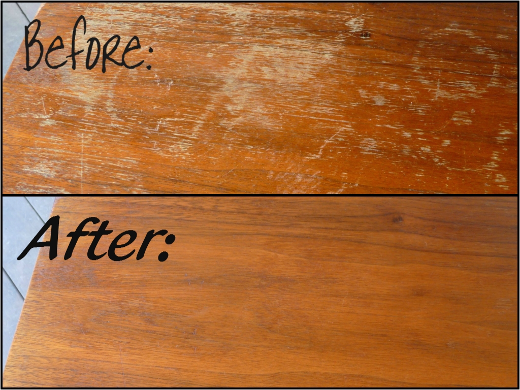 fix scratched wood with just two simple ingredients