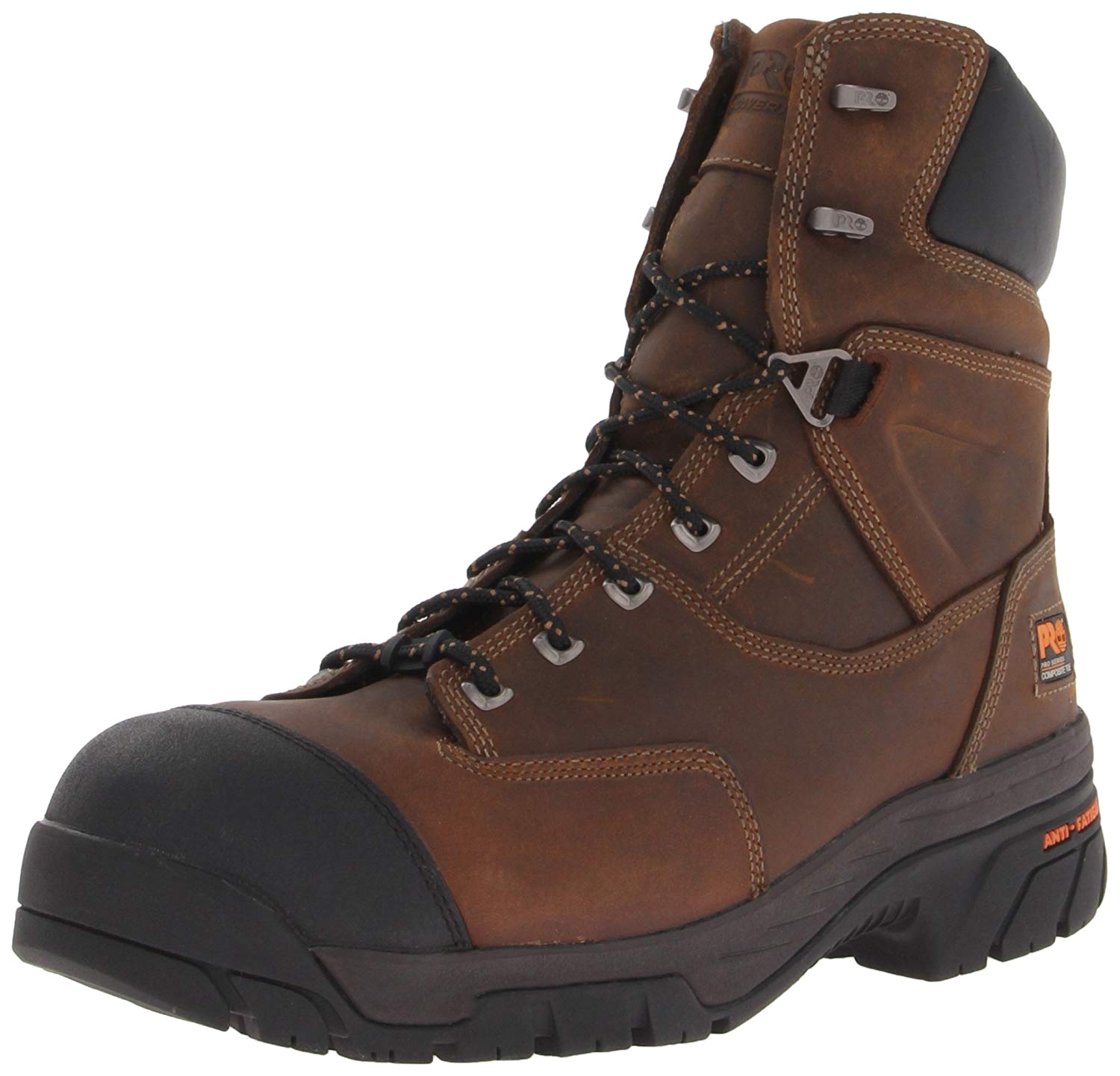 amazon com timberland pro men s helix 8 insulated comp toe work boot shoes