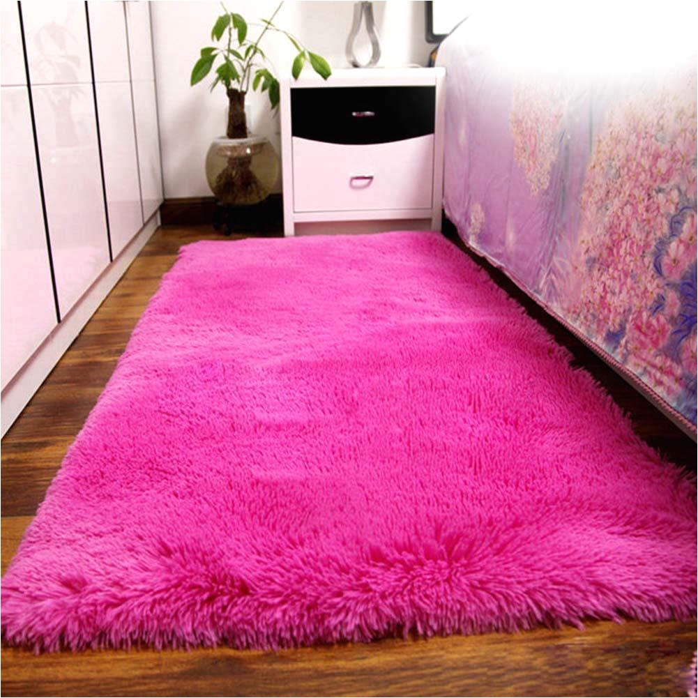 fluffy rugs anti skiding shaggy area rug dining room carpet floor mats hot pk shaggy