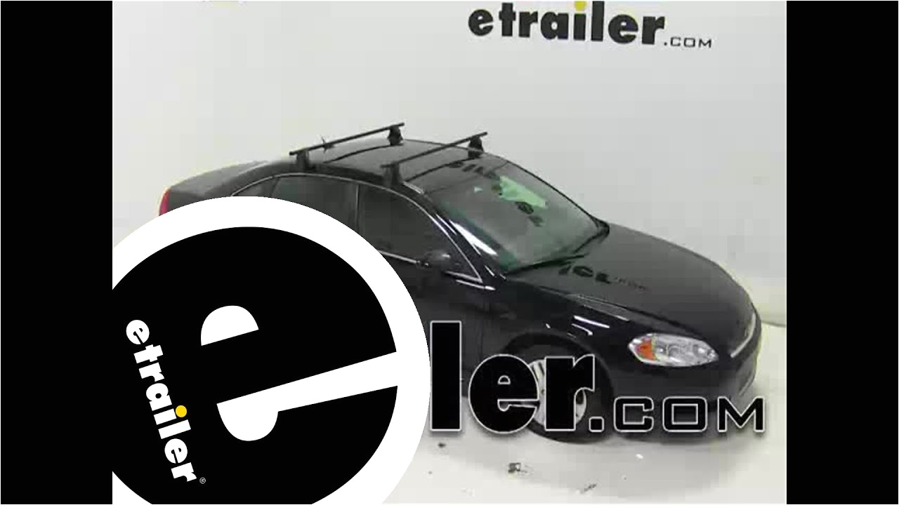 yakima q tower roof rack installation 2014 chevrolet impala etrailer com