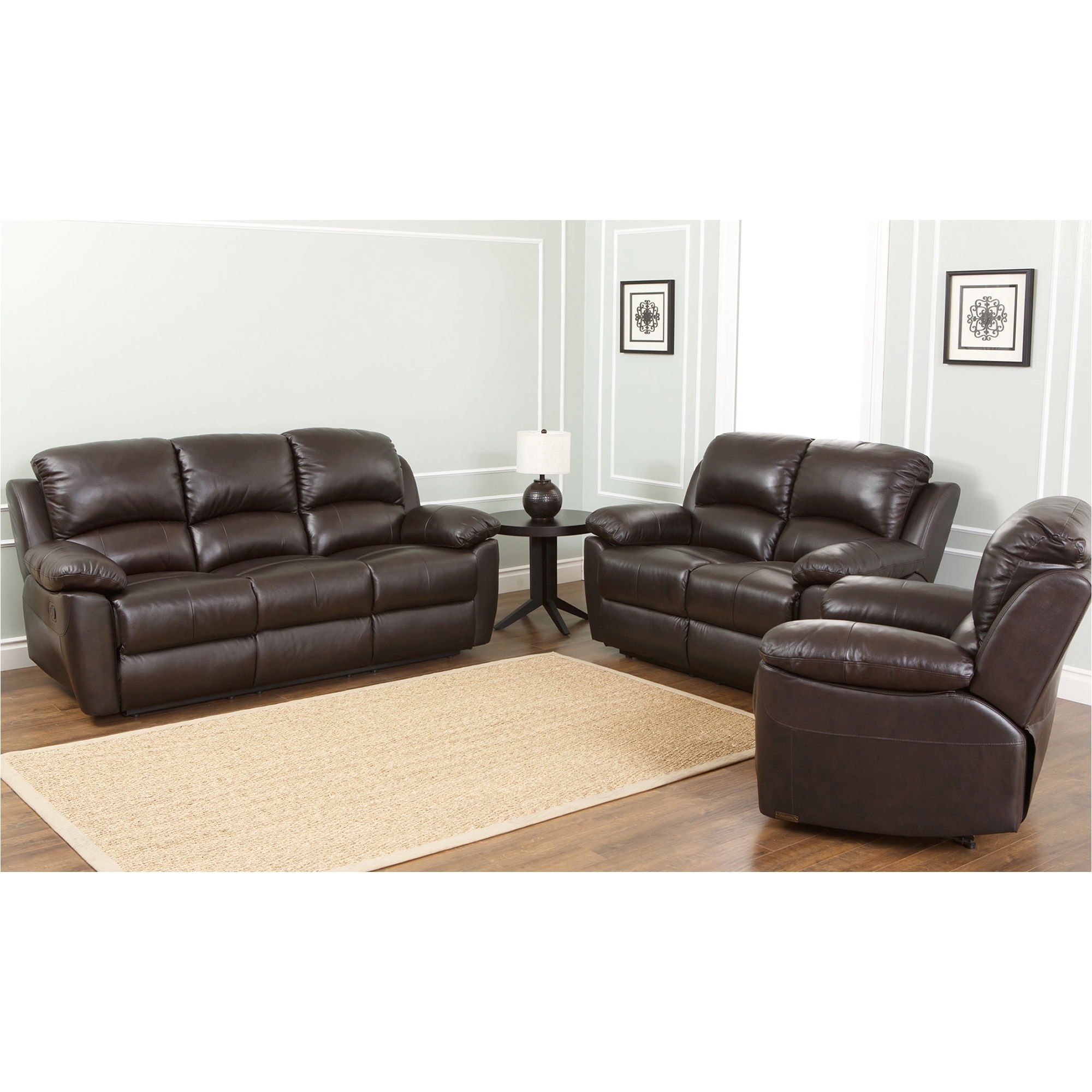 3 piece leather sofa sets unique bjs whole club product