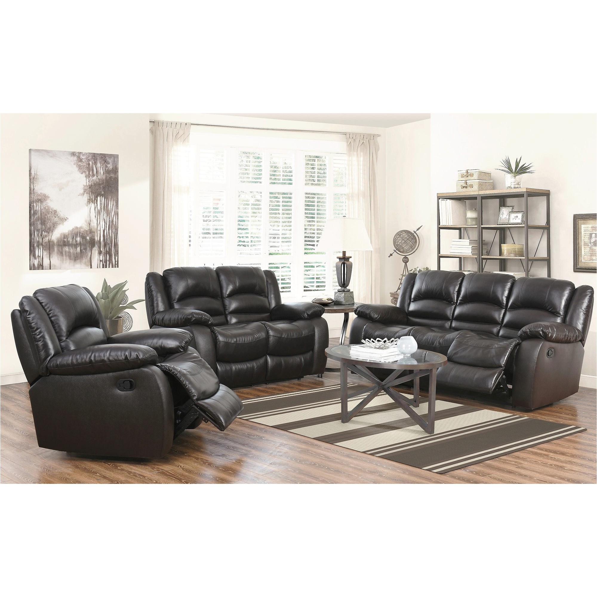 faux leather reclining sofa lovely bjs wholesale club product