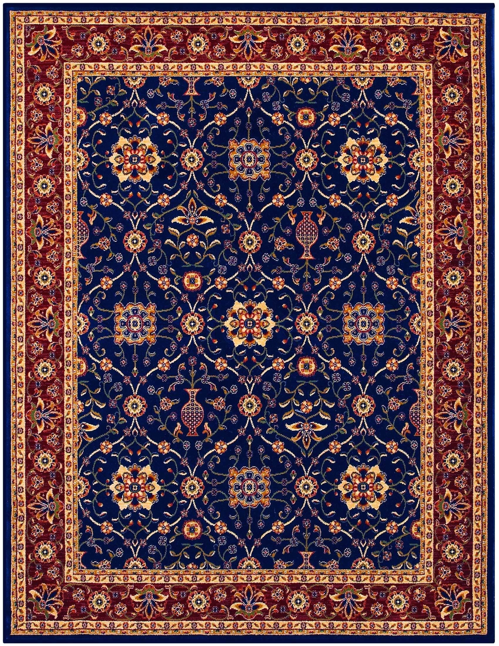 this rug might work anatolia all over vase navy red oriental rug couristan