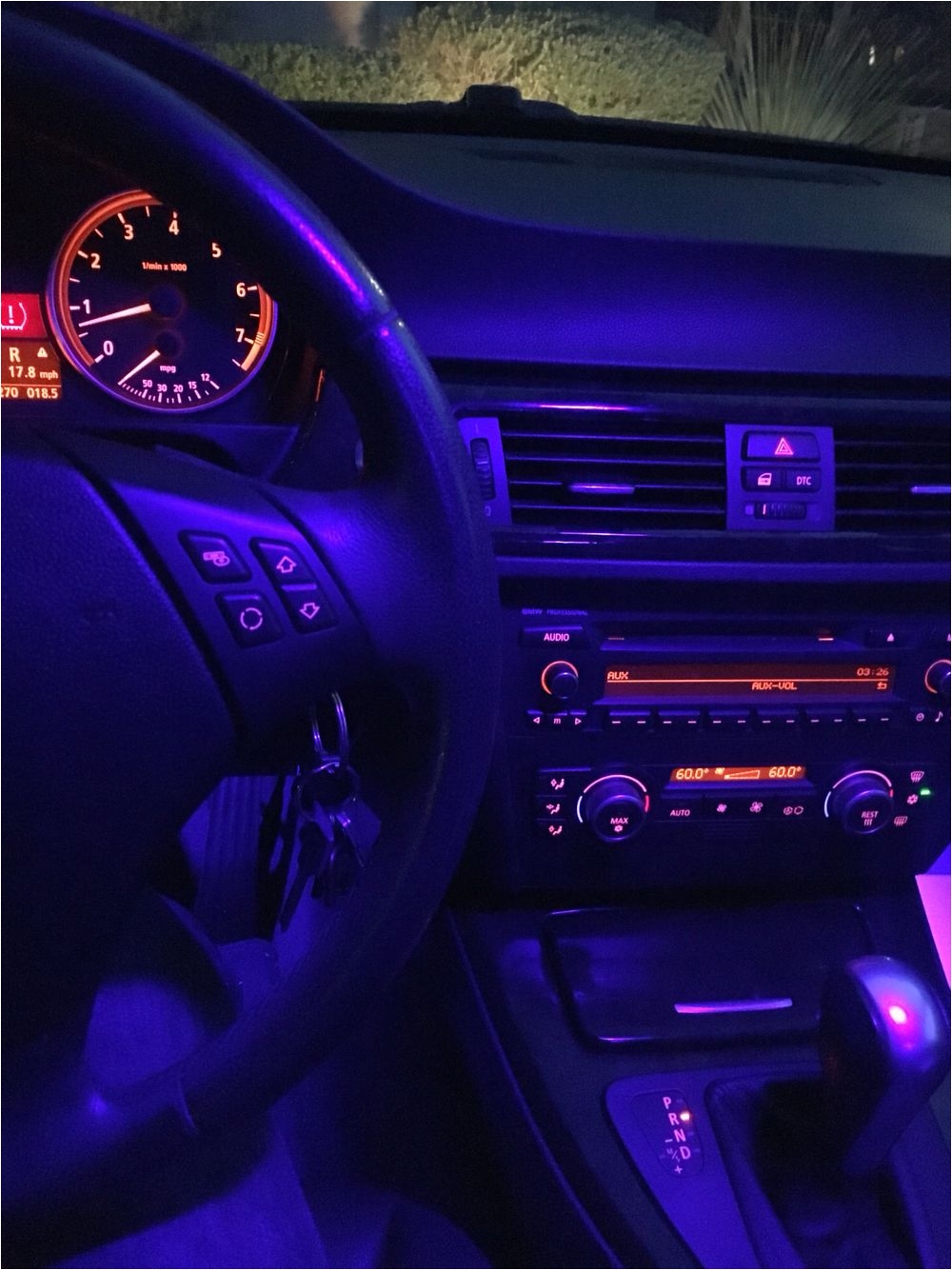 2007 bmw 328i led interior lighting