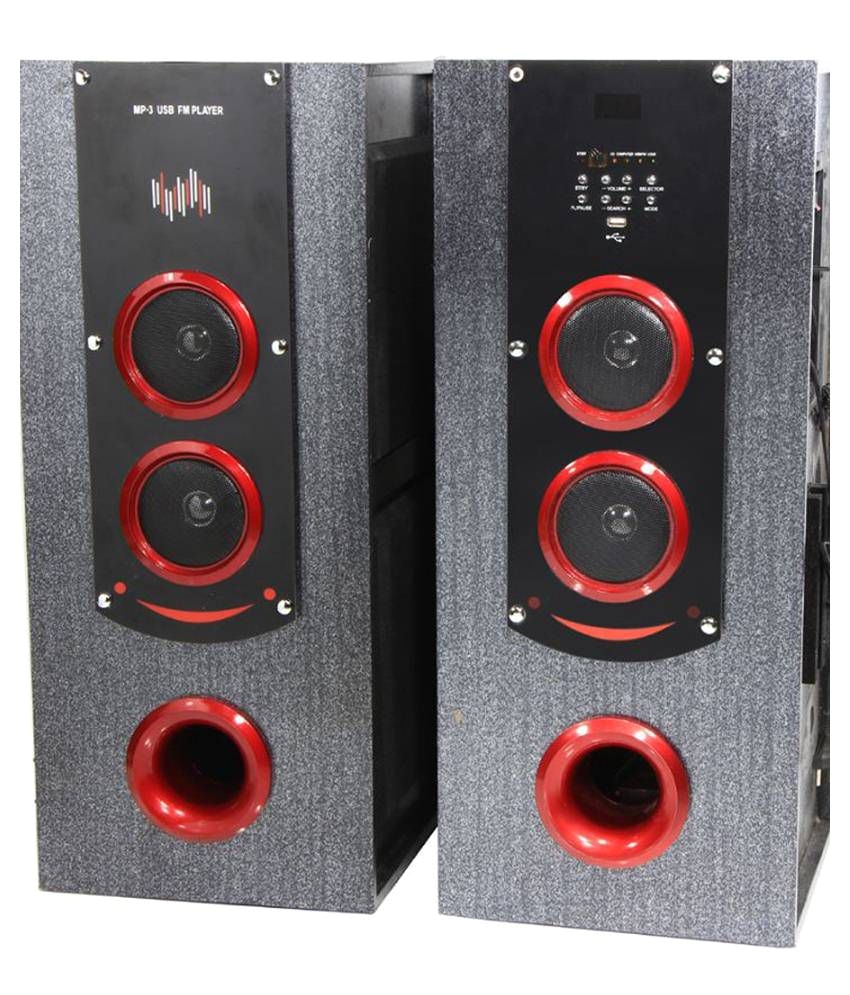 p tech t 12000 floorstanding speakers black