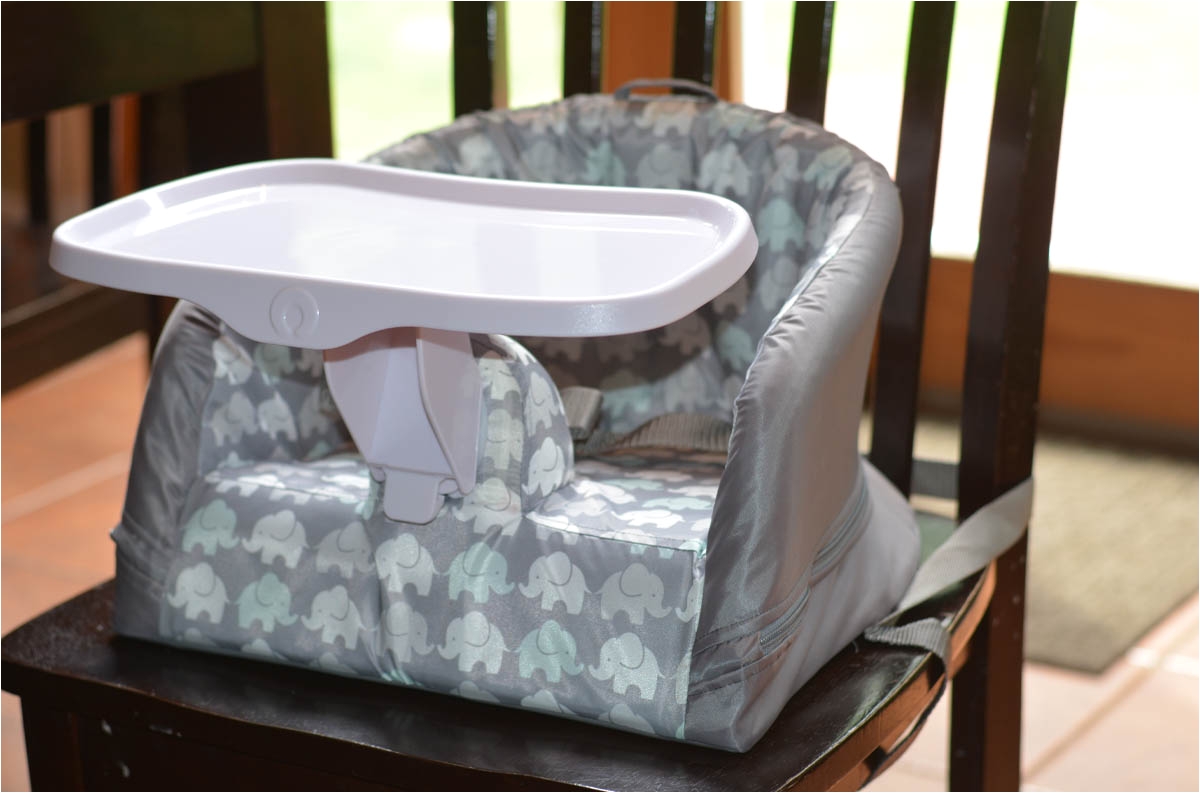 Boppy Baby Chair Elephant Walk Gray Summer Travel Essentials for Baby From Boppy Mommy S Fabulous Finds