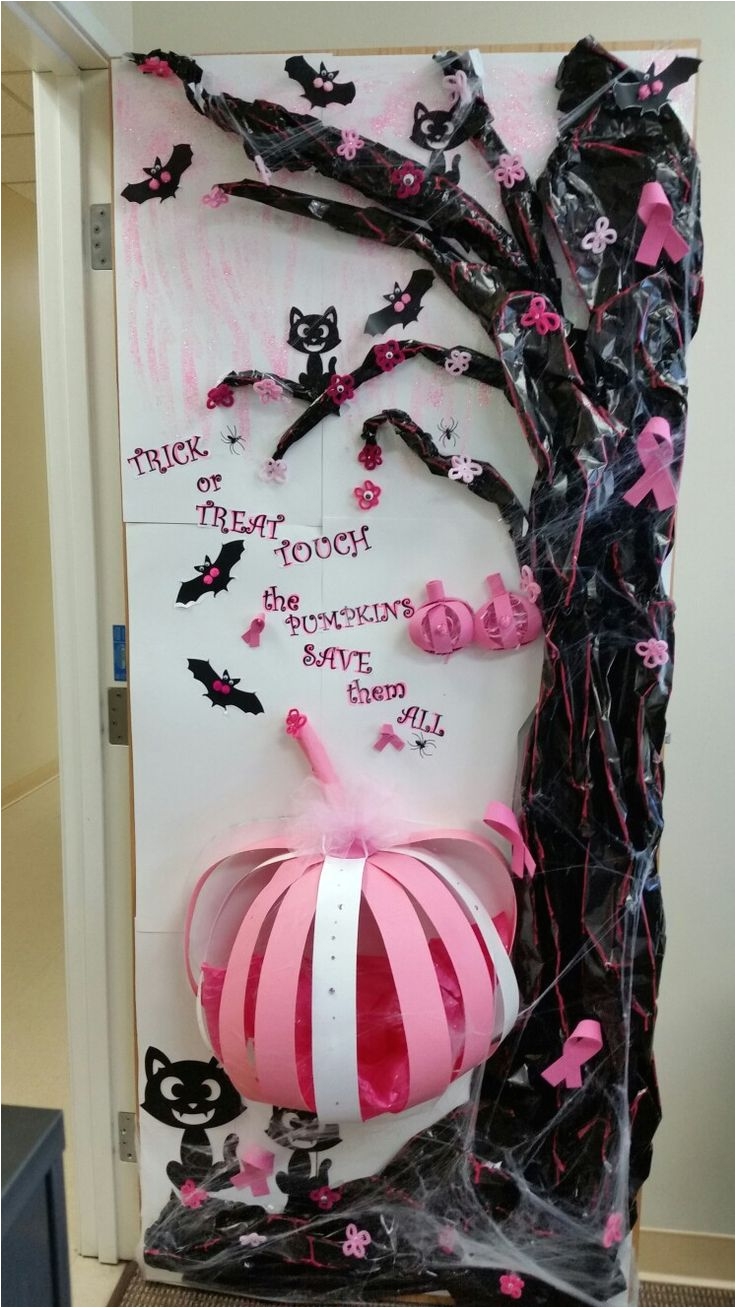 1 prize halloween and breast cancer door decoration borregocmesc