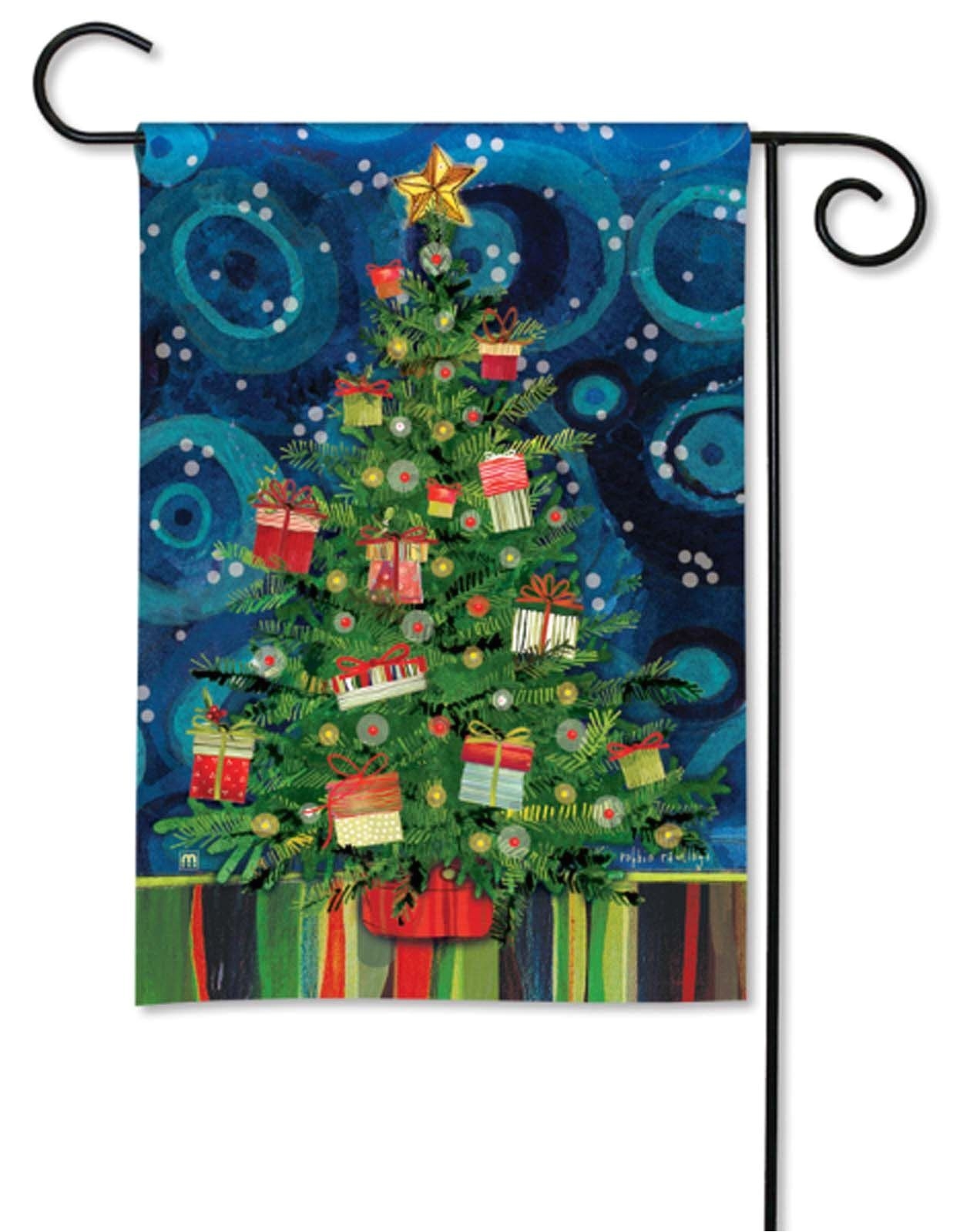 breezeart garden flag mod christmas tree new products pinterest