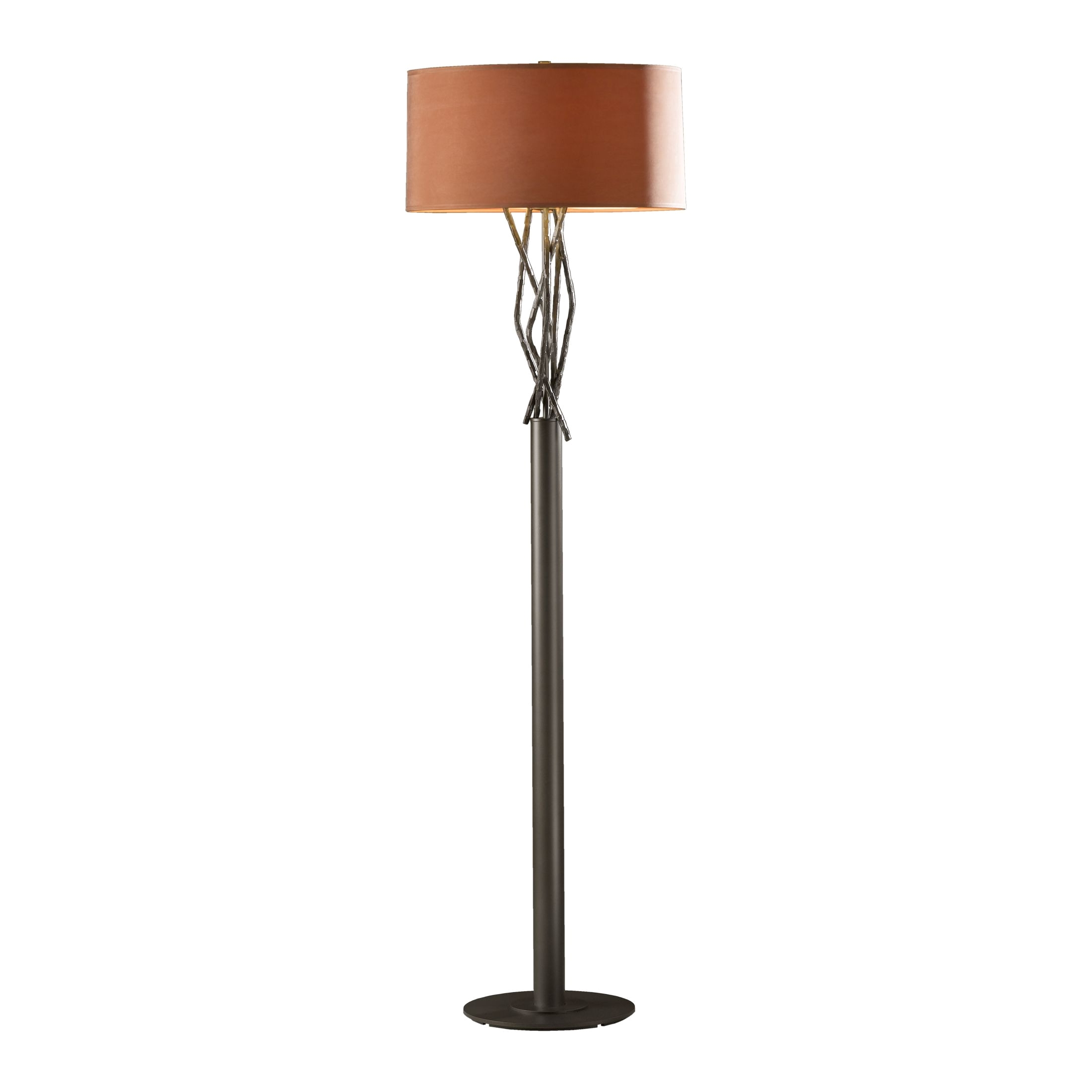 modern bronze floor lamp inspirational brindille floor lamp hubbardton forge