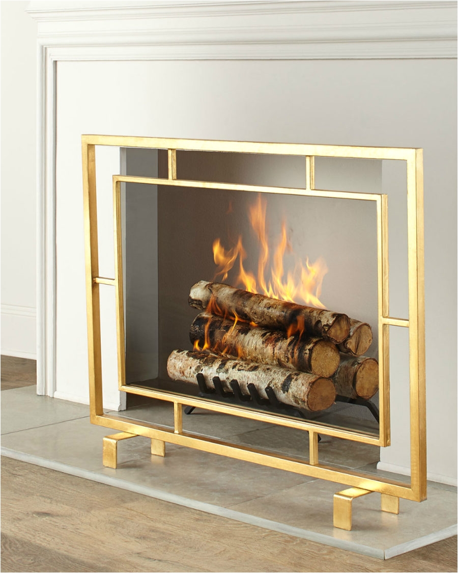 best view in gallery shay glass fireplace screen with fireplace screen decorative only