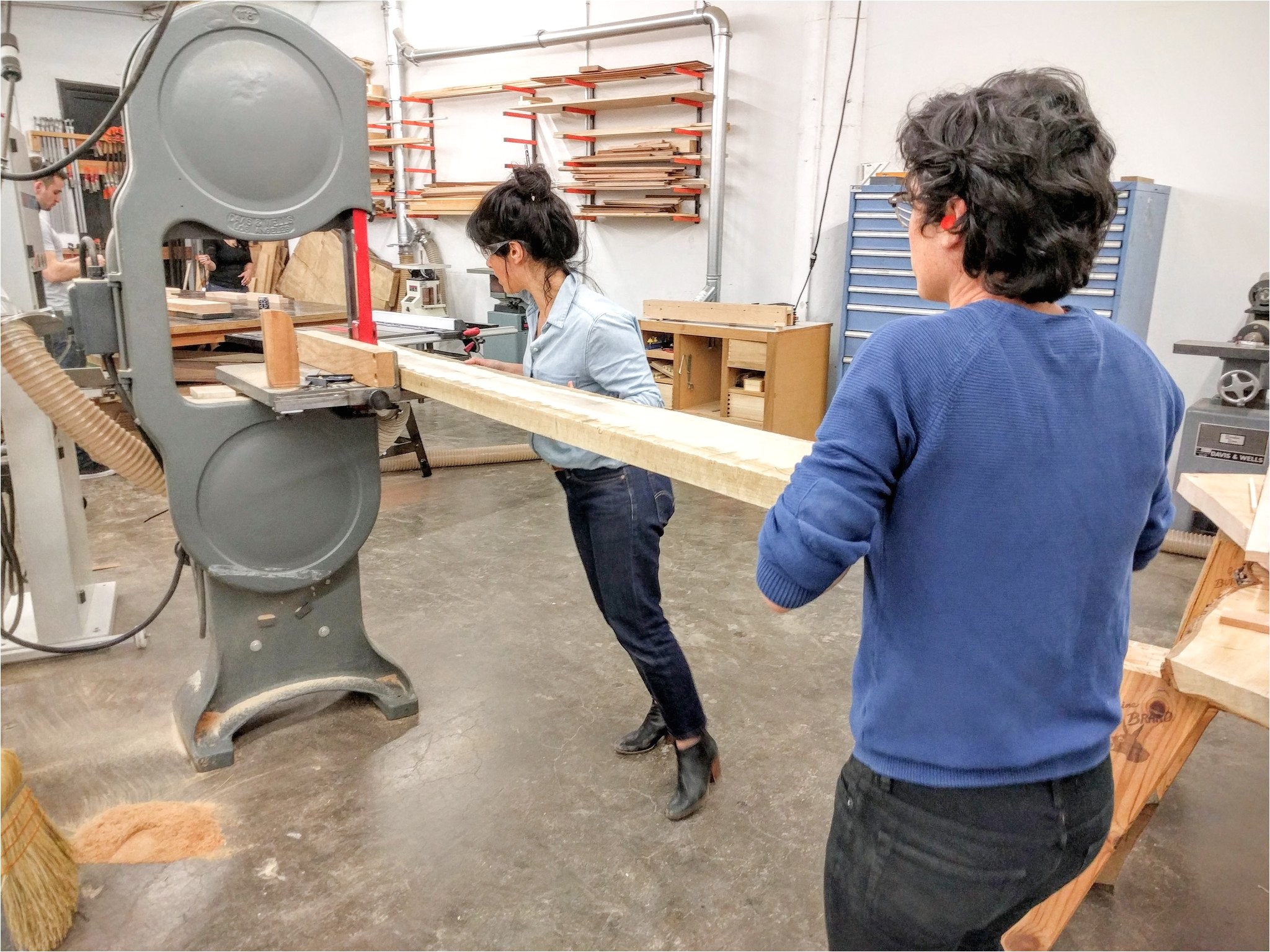 intermediate furniture making classes at allied woodshop los angeles california