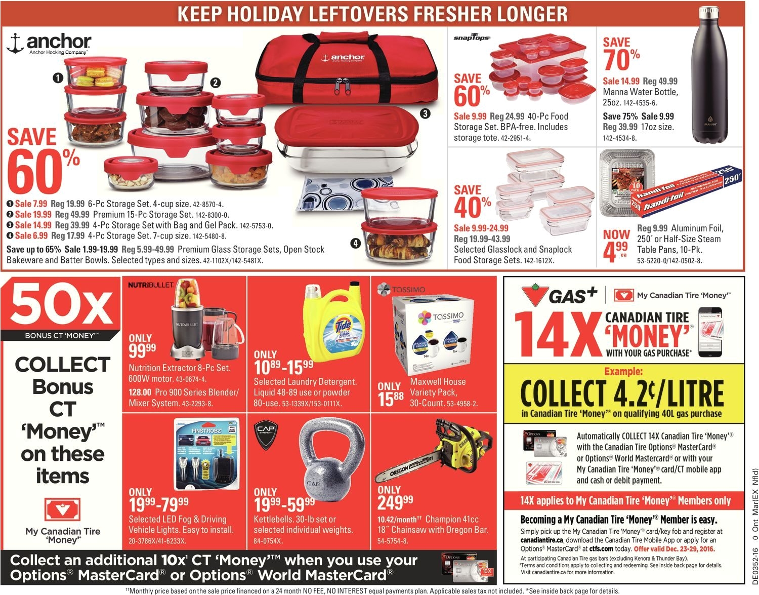 Canadian Tire Fireplace Gasket Canadian Tire Weekly Flyer Weekly Restart Recharge Dec 23