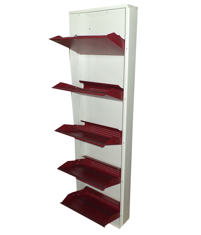 aditi metal shoe rack red aditi metal shoe rack red