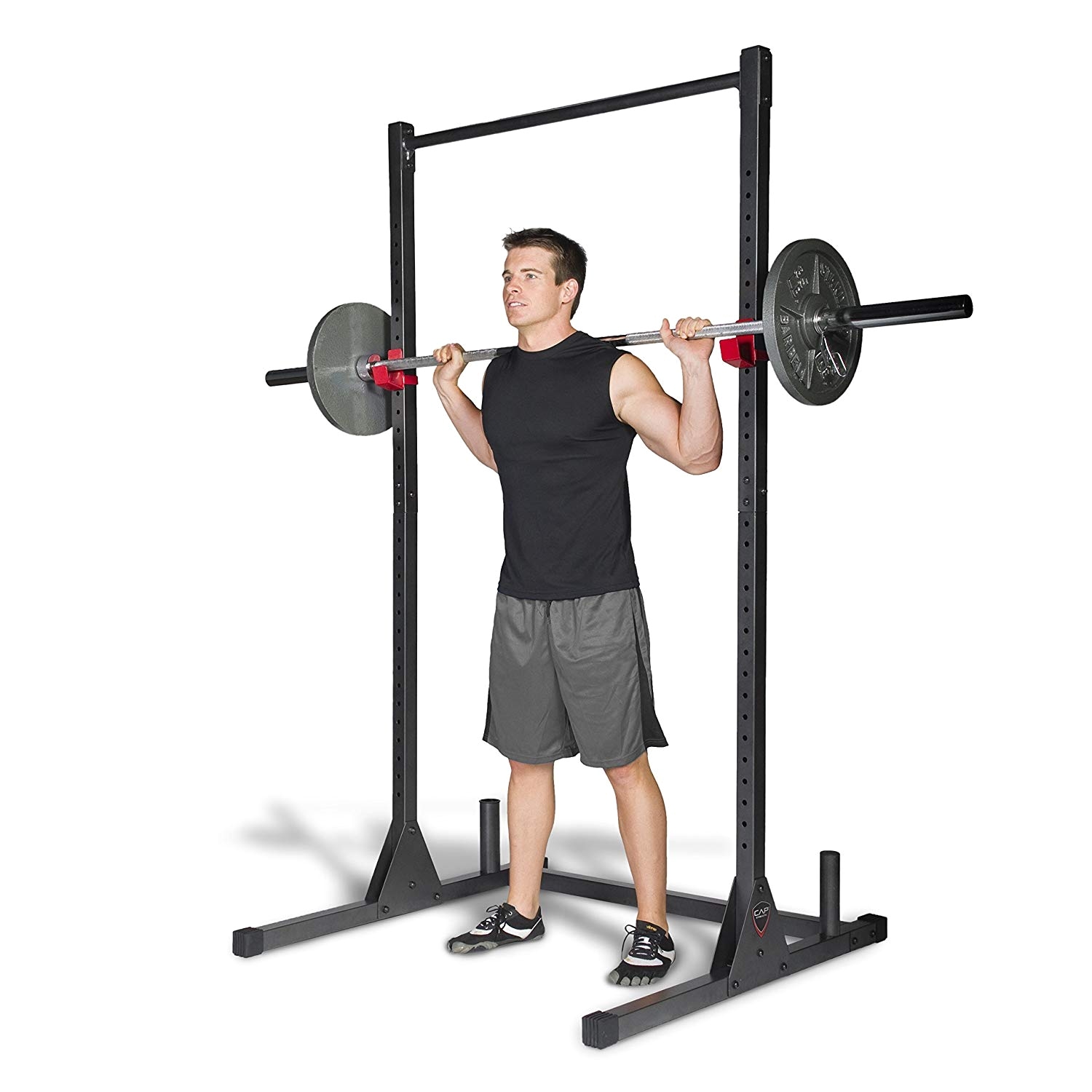 cap barbell power rack exercise stand cap barbell power rack