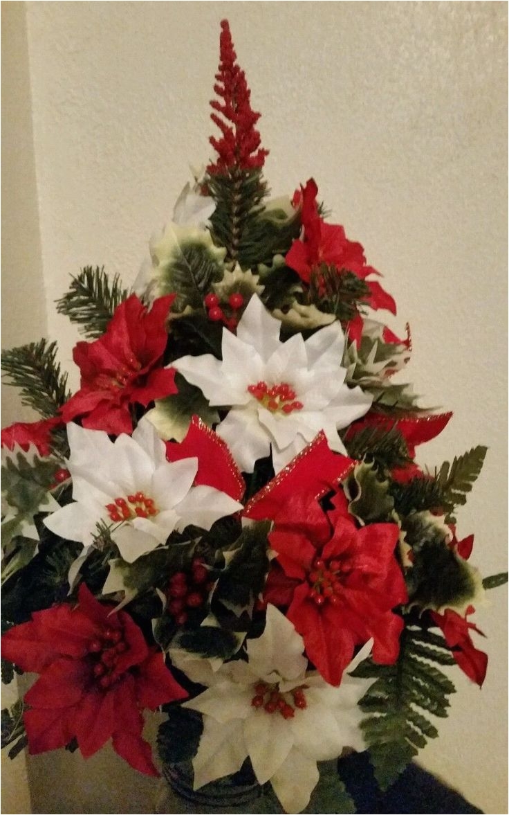 Cemetery Christmas Decoration Ideas 19 Best Artificial Flowers Arrangements Pinterest