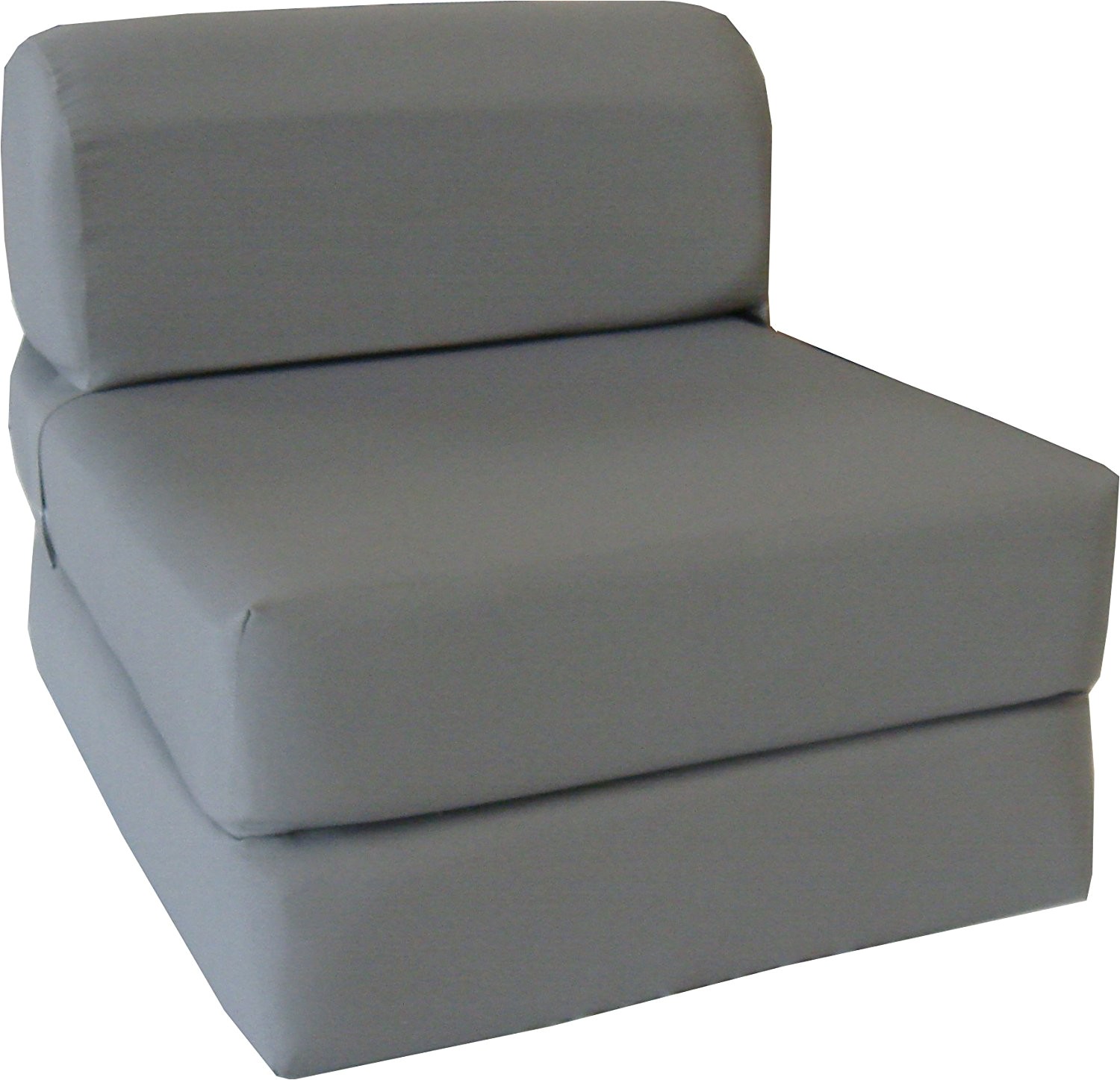 Chairs that Turn Into Beds Amazon Com Gray Sleeper Chair Folding Foam Bed Sized 6 Thick X 32