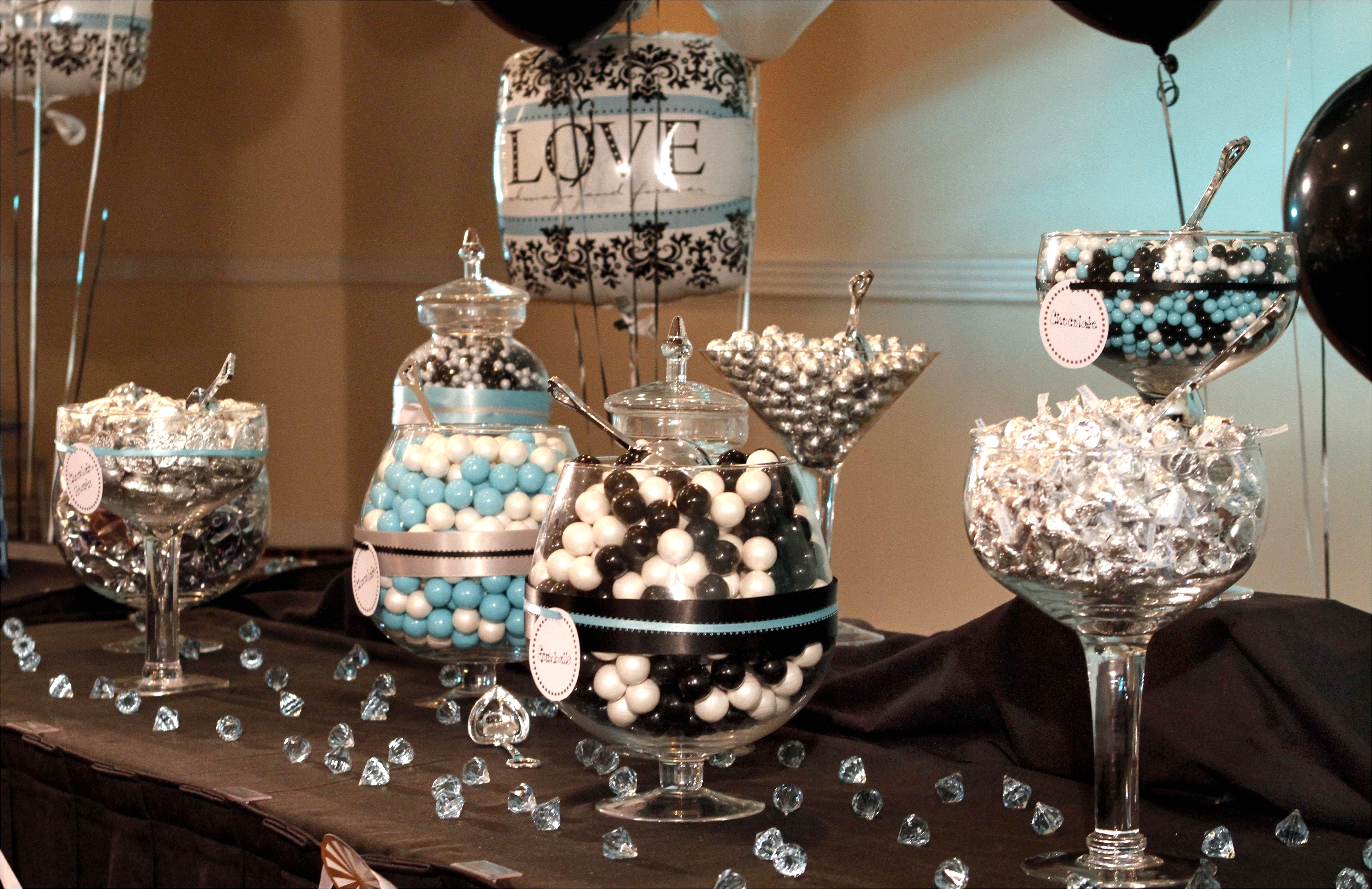 party decoration ideas for adults turquoise and white wedding decorations lovely pin od pou vate a
