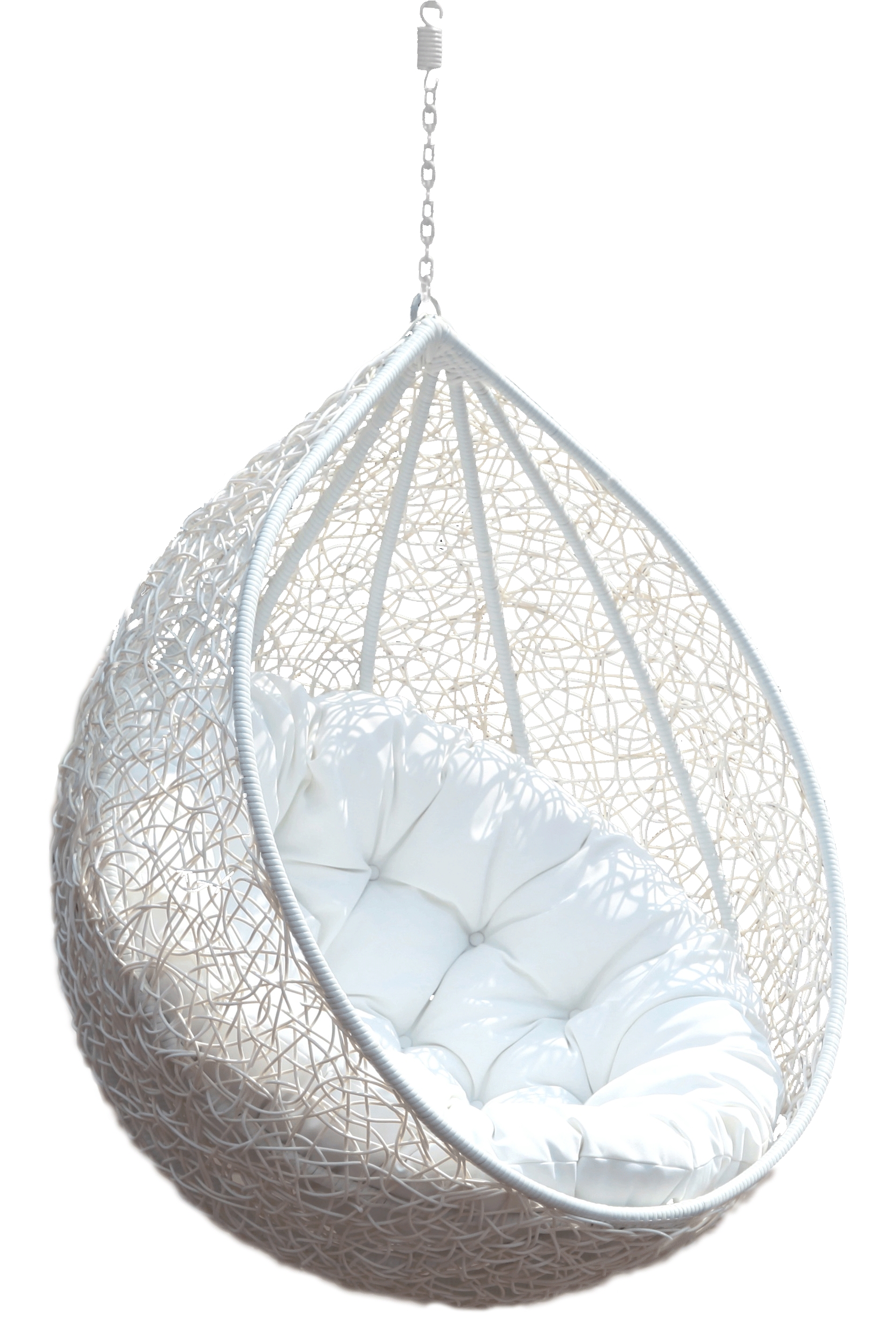 Cheap Bubble Chairs that Hang From the Ceiling Hanging Chair Rattan Egg White Half Teardrop Wicker Hanging Chair