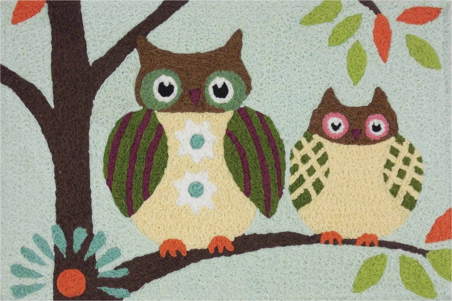jellybean rugs patchwork owls
