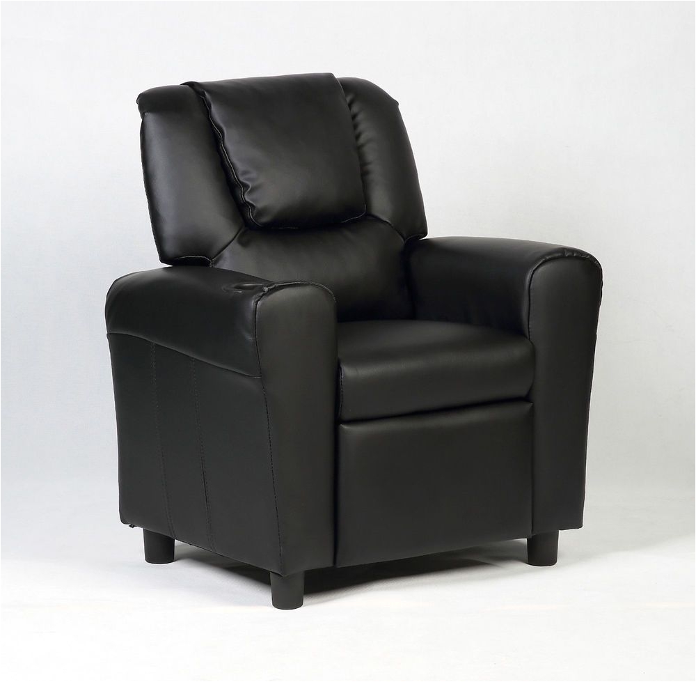 kids recliner armchair children s furniture sofa seat couch chair w cup holder