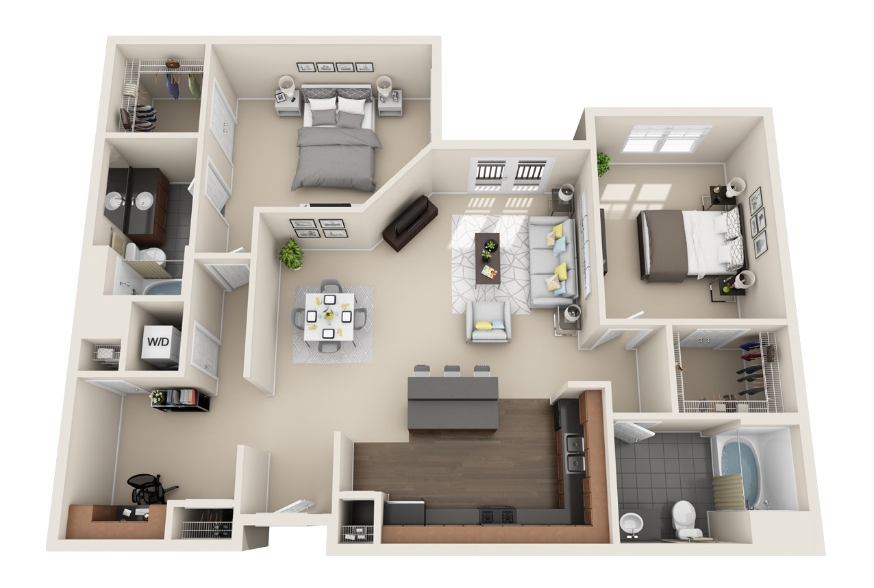 Cheap Two Bedroom Apartments Denver Floor Plans Of Bell Denver Tech Center In Denver Co