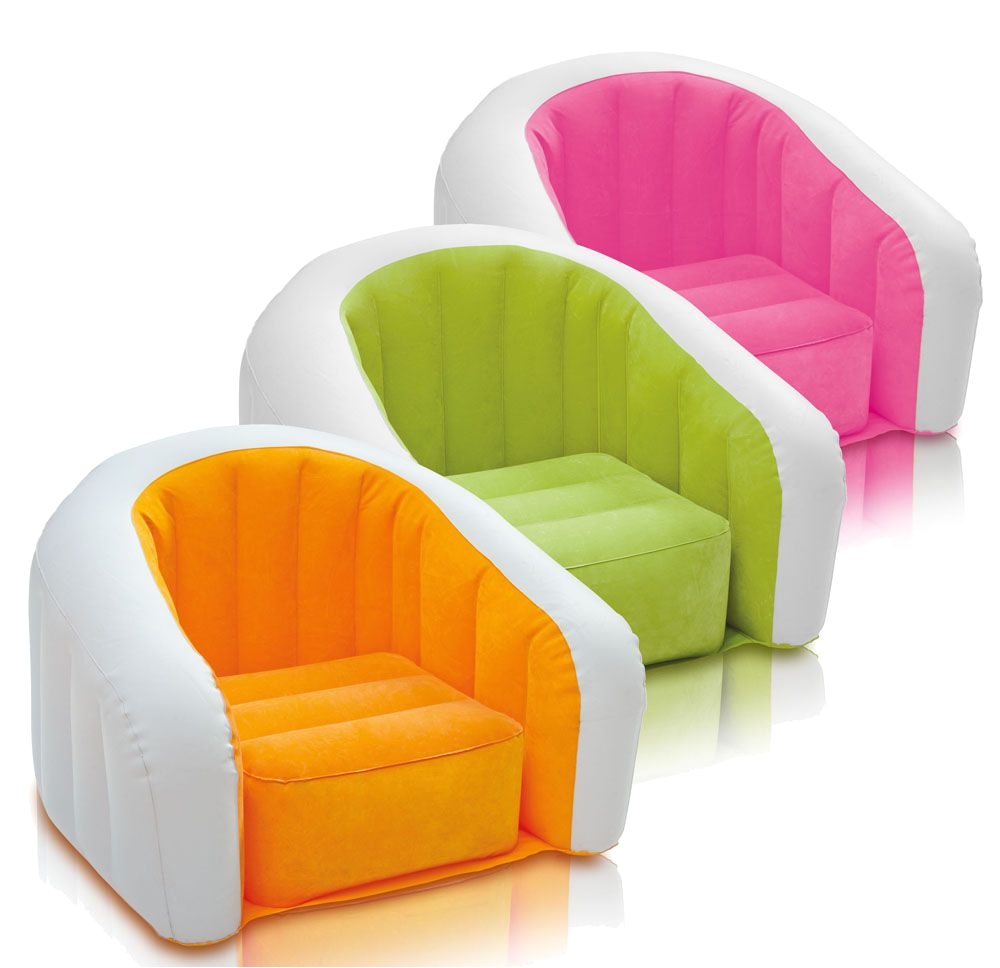 Children S Blow Up Chairs New Inflatable sofa Package Post original Authentic U Type Children