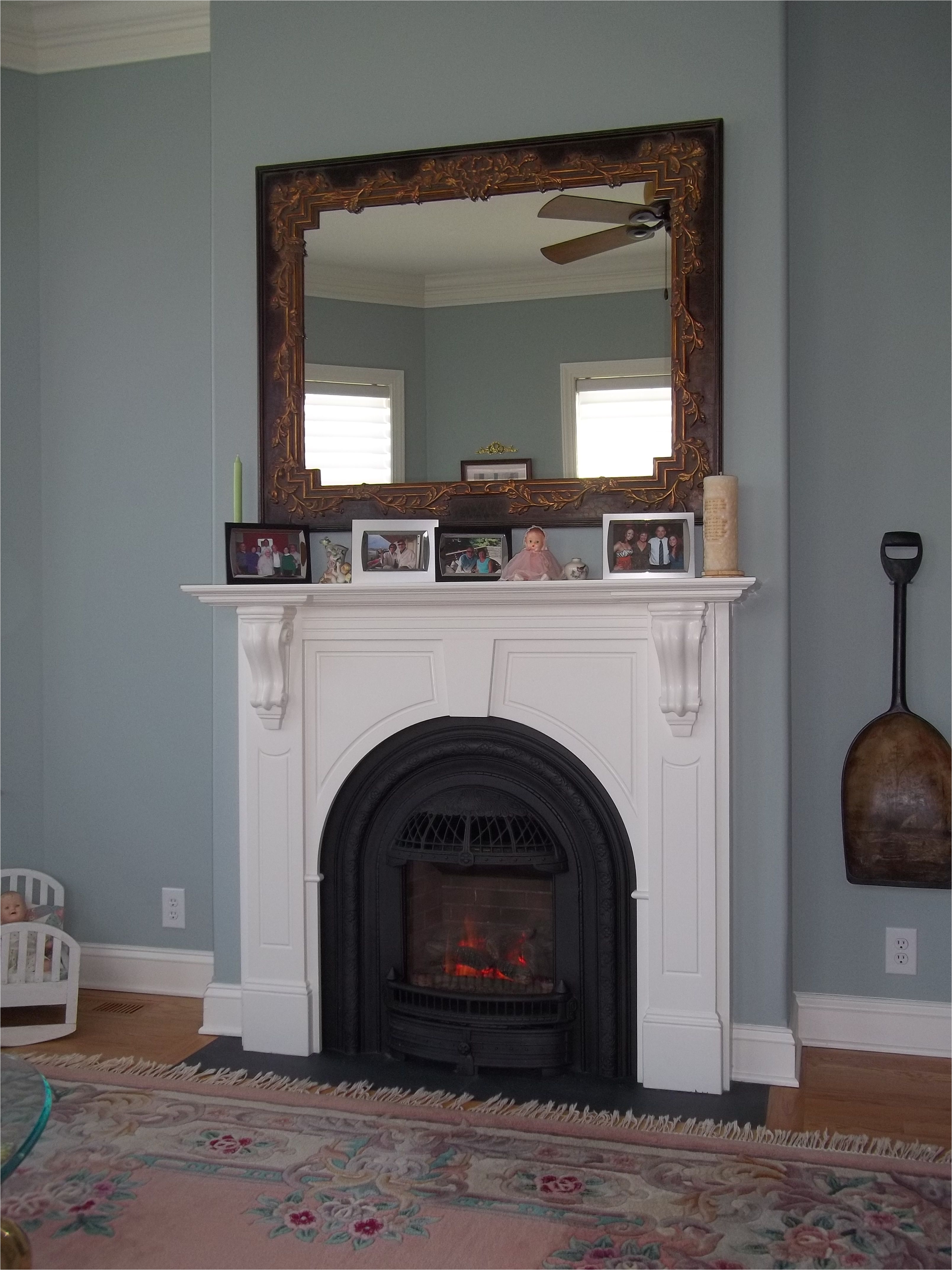 the valor windsor arch portrait style gas fireplace making a master suite sitting area more cozy