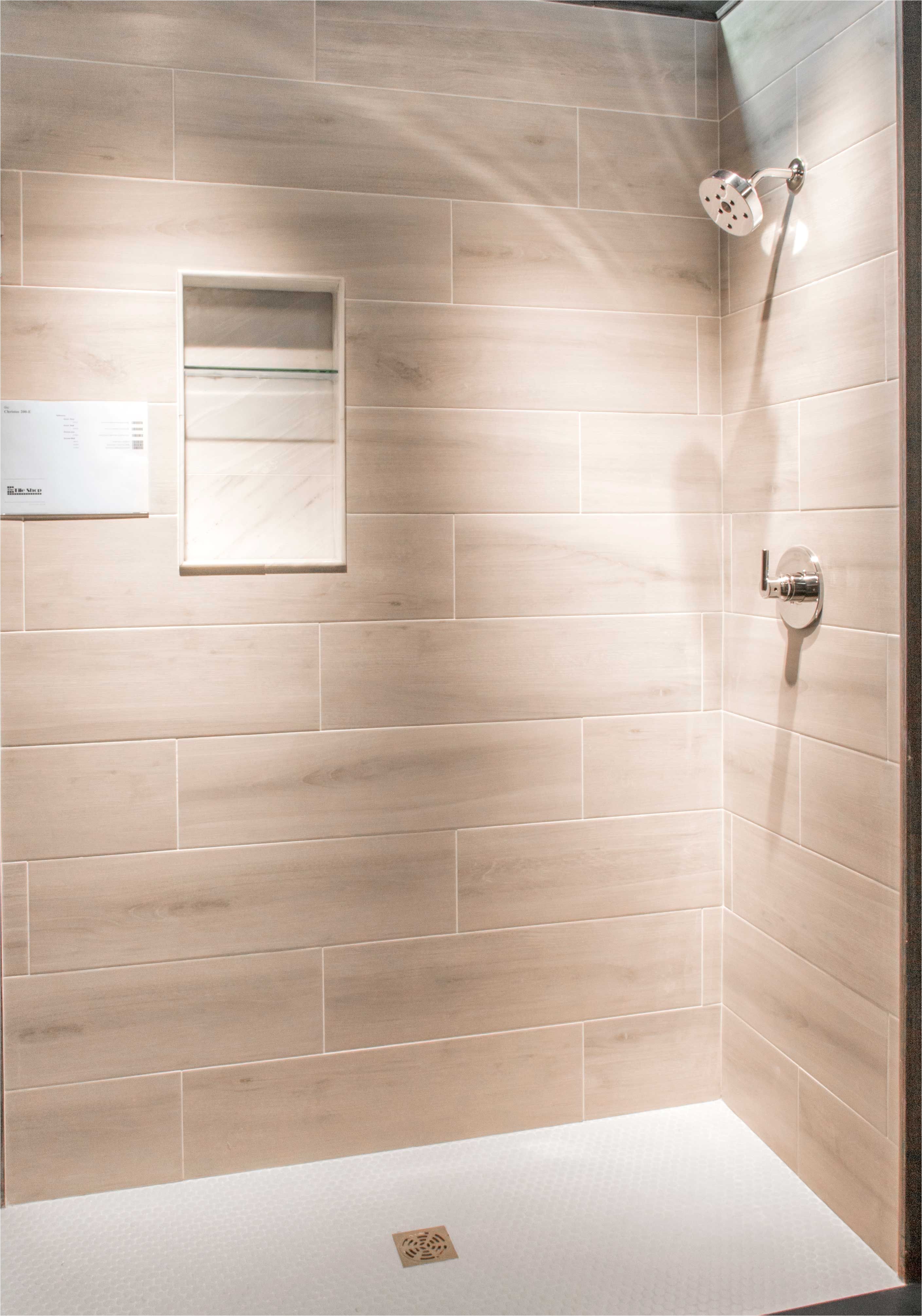 Cleaning Ceramic Tile Shower Bathroom Shower Wall Tile Bosco Cenere Faux Wood Wall and Floor