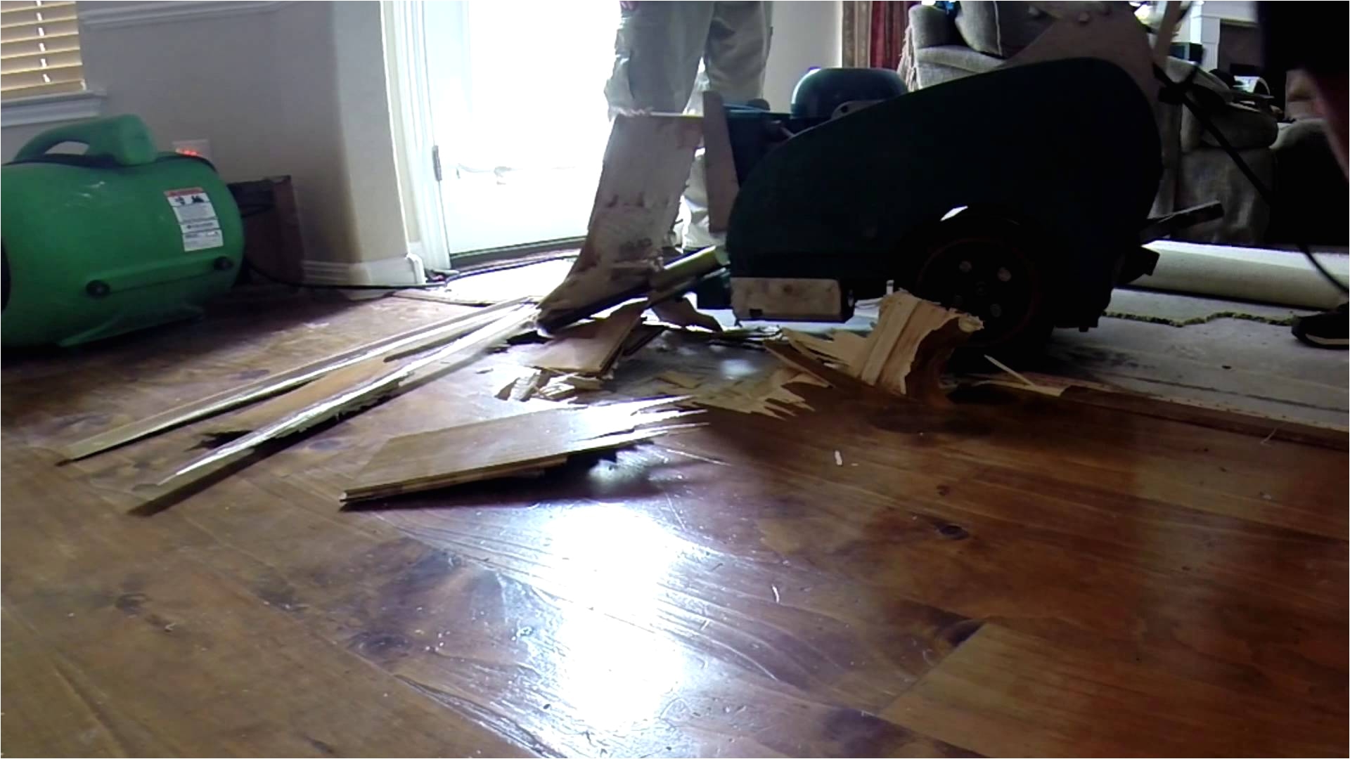 Concrete Floor Scraper Removing Hardwood Floor with A Floor Scraper Youtube