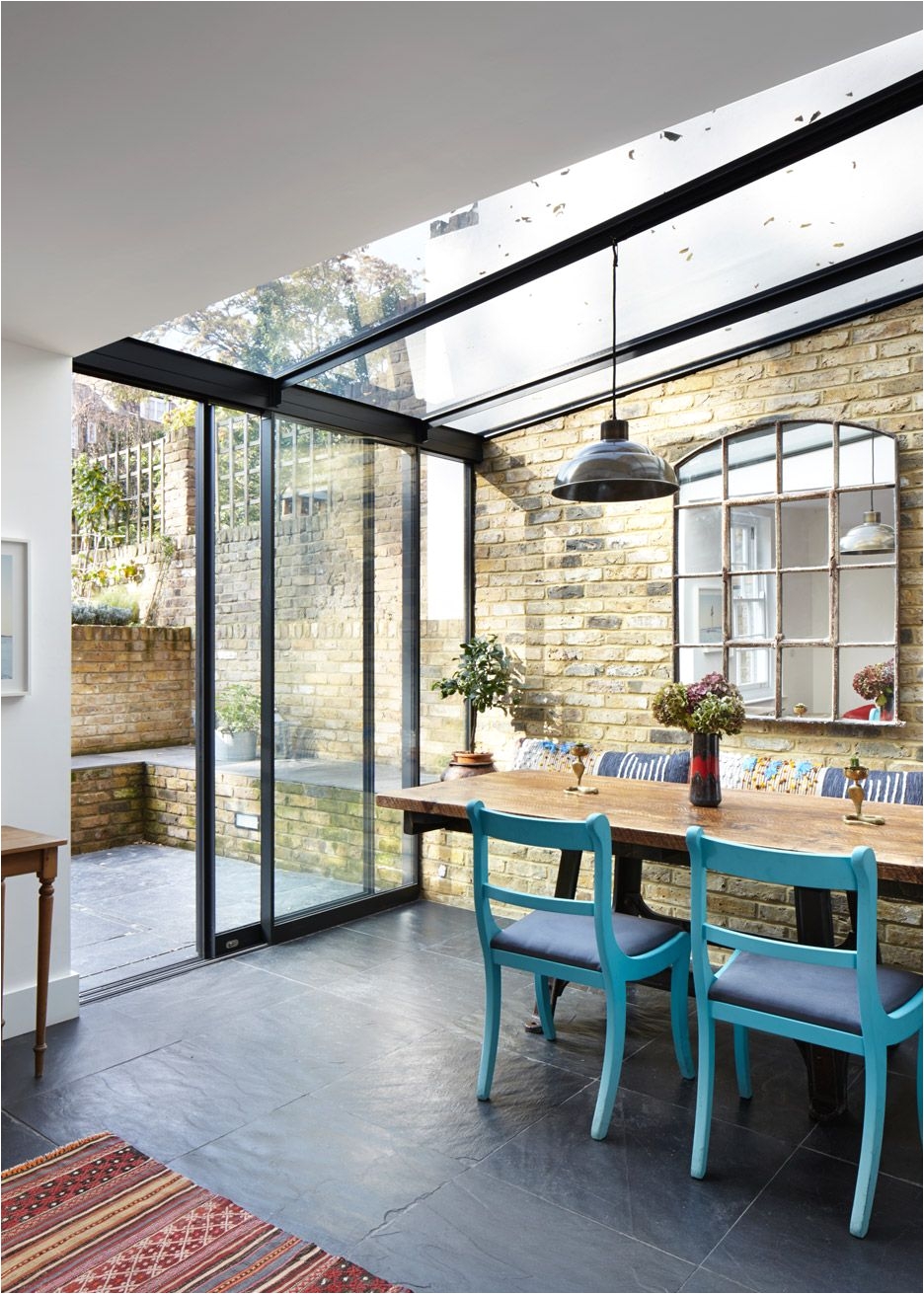 ha t adds jewel like glass extension to east london house