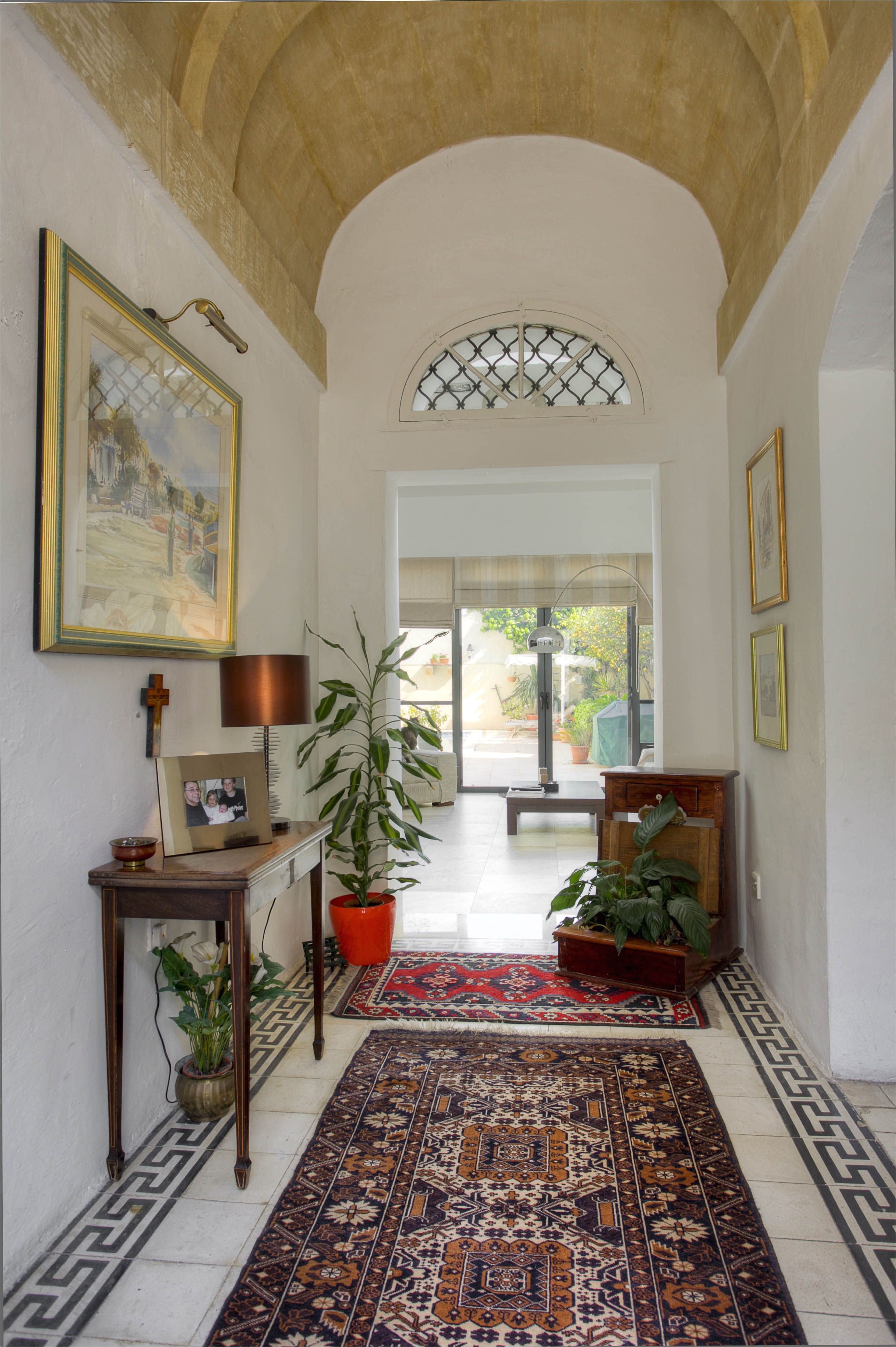 typical traditional maltese house interior