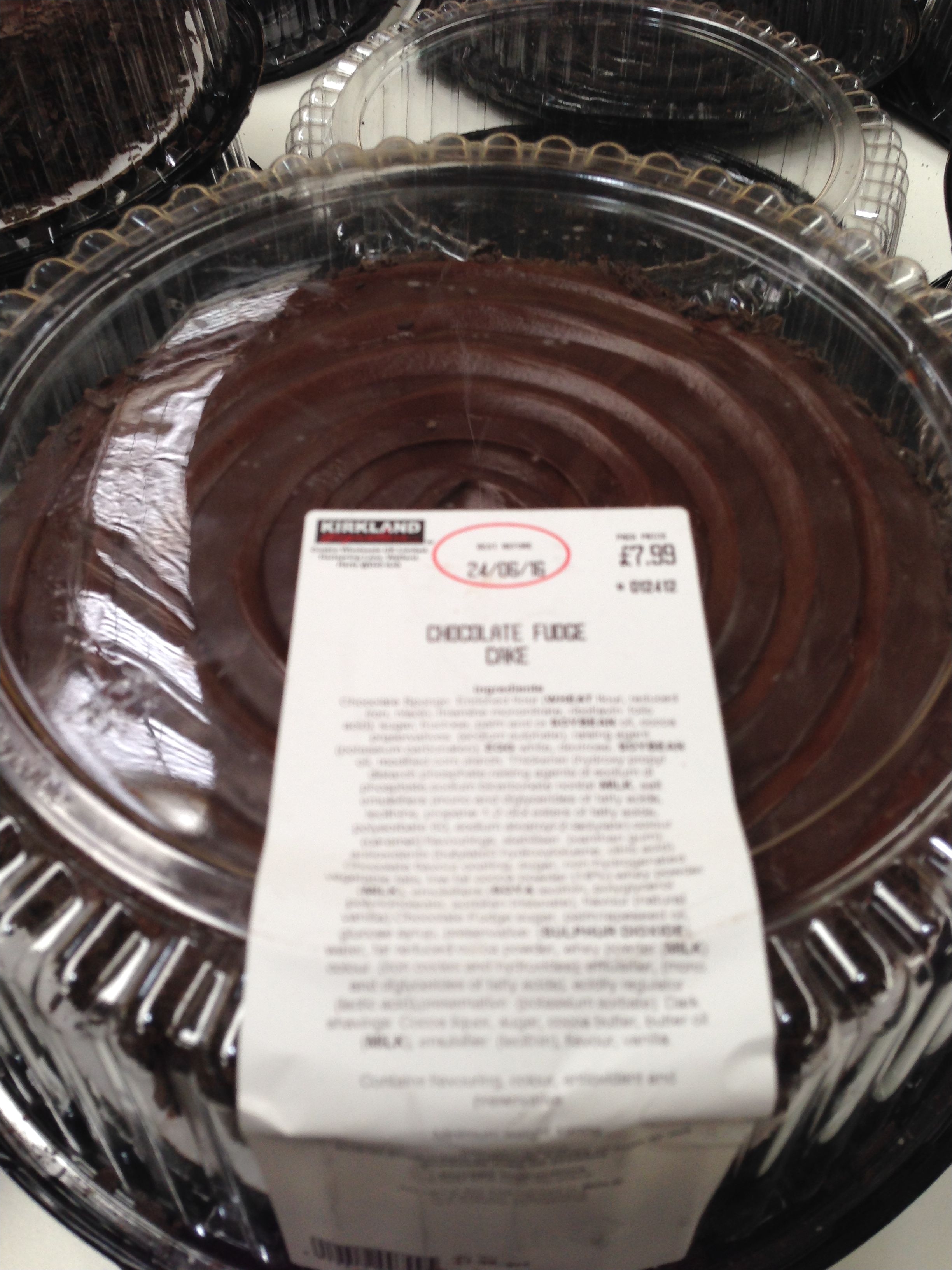chocolate fudge cake costco a 7 99