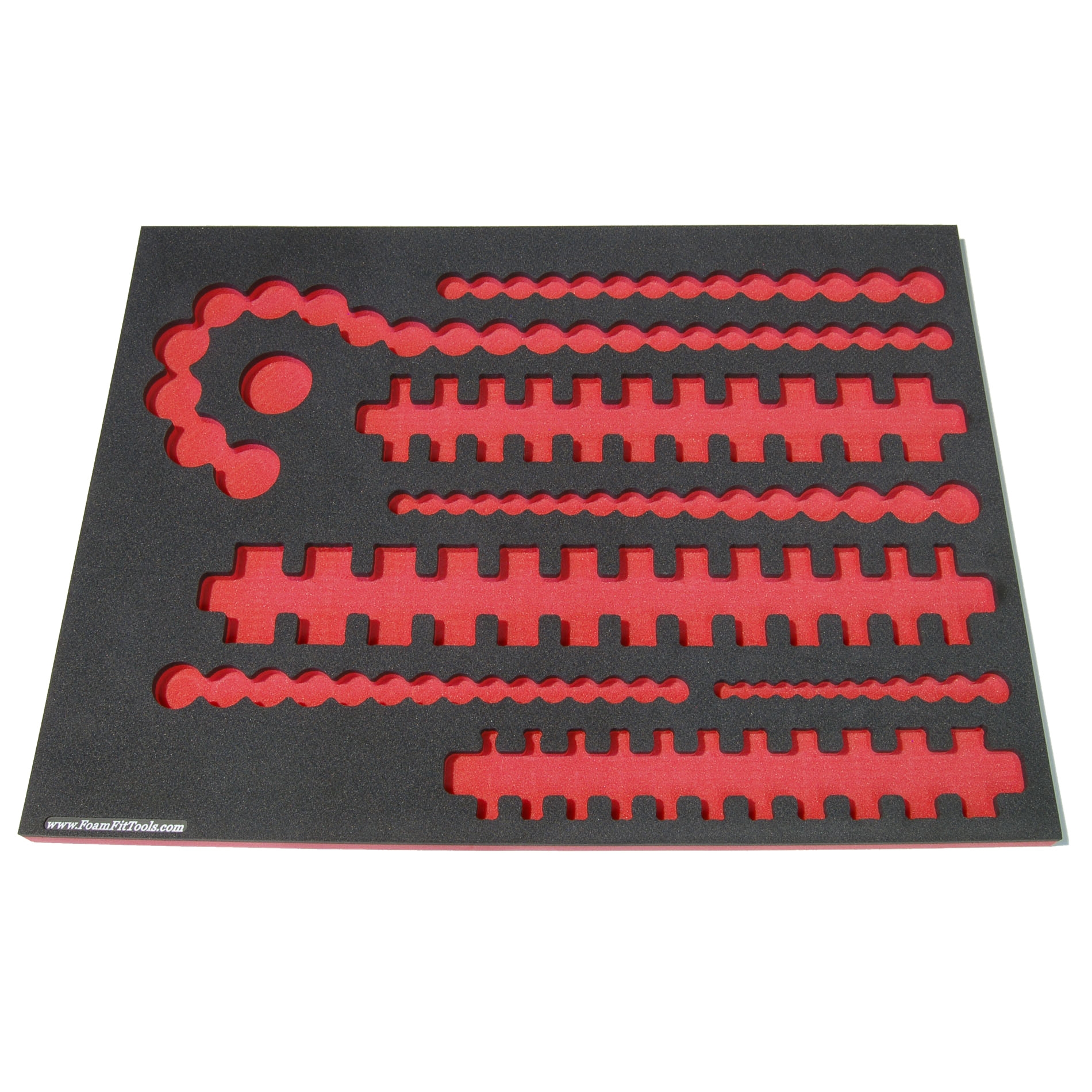 Craftsman socket Rack Studs Foam organizers for Shadowing Craftsman sockets