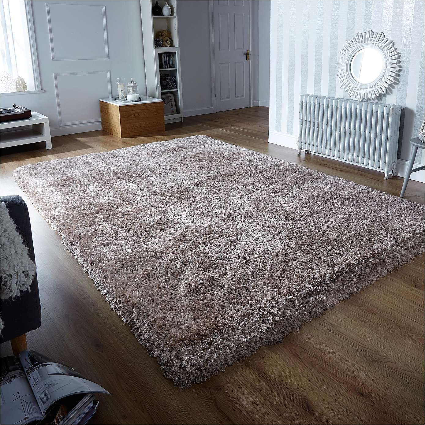 extra large jewel shaggy rug dunelm