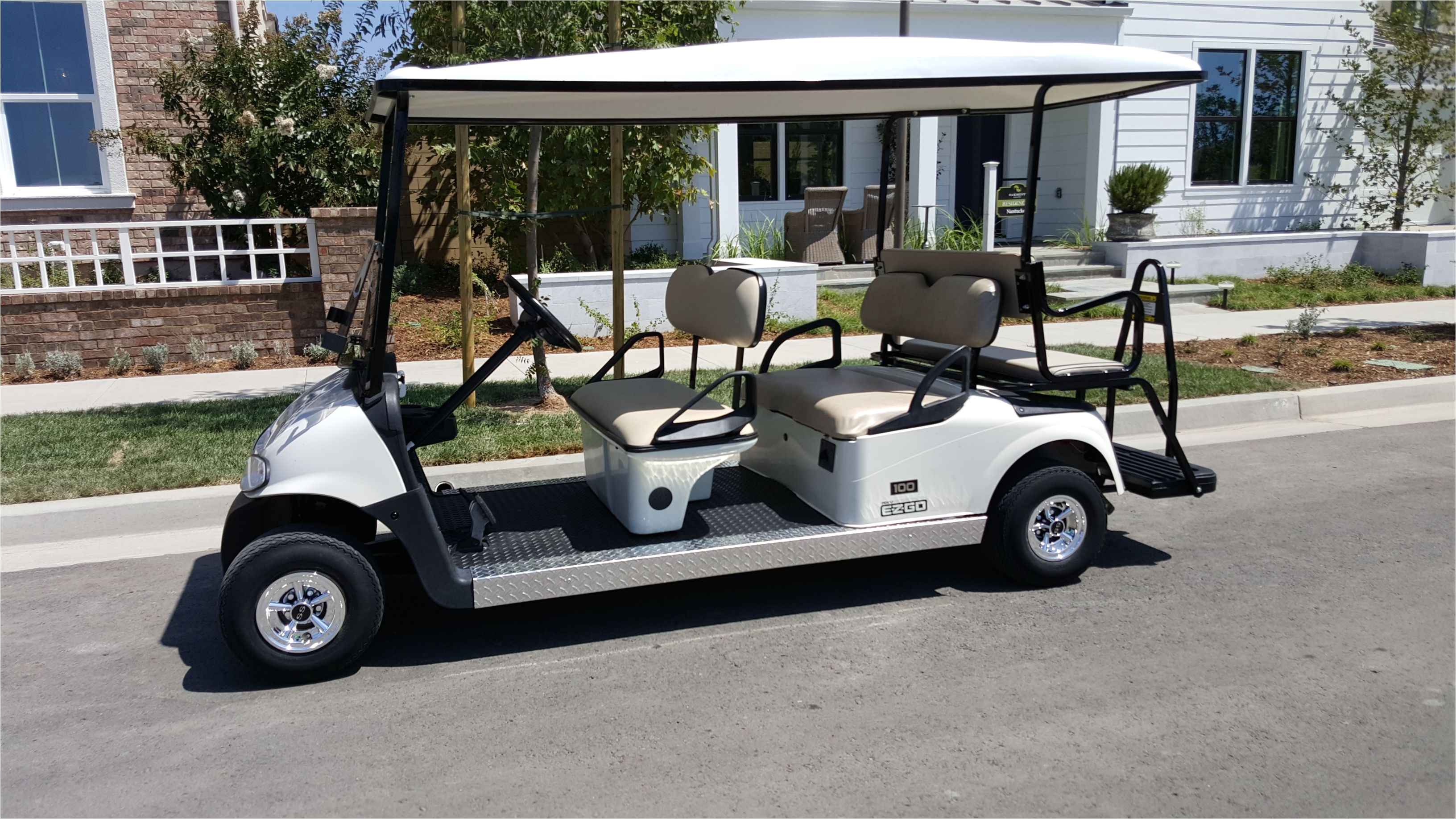 6 passenger golf cart rental
