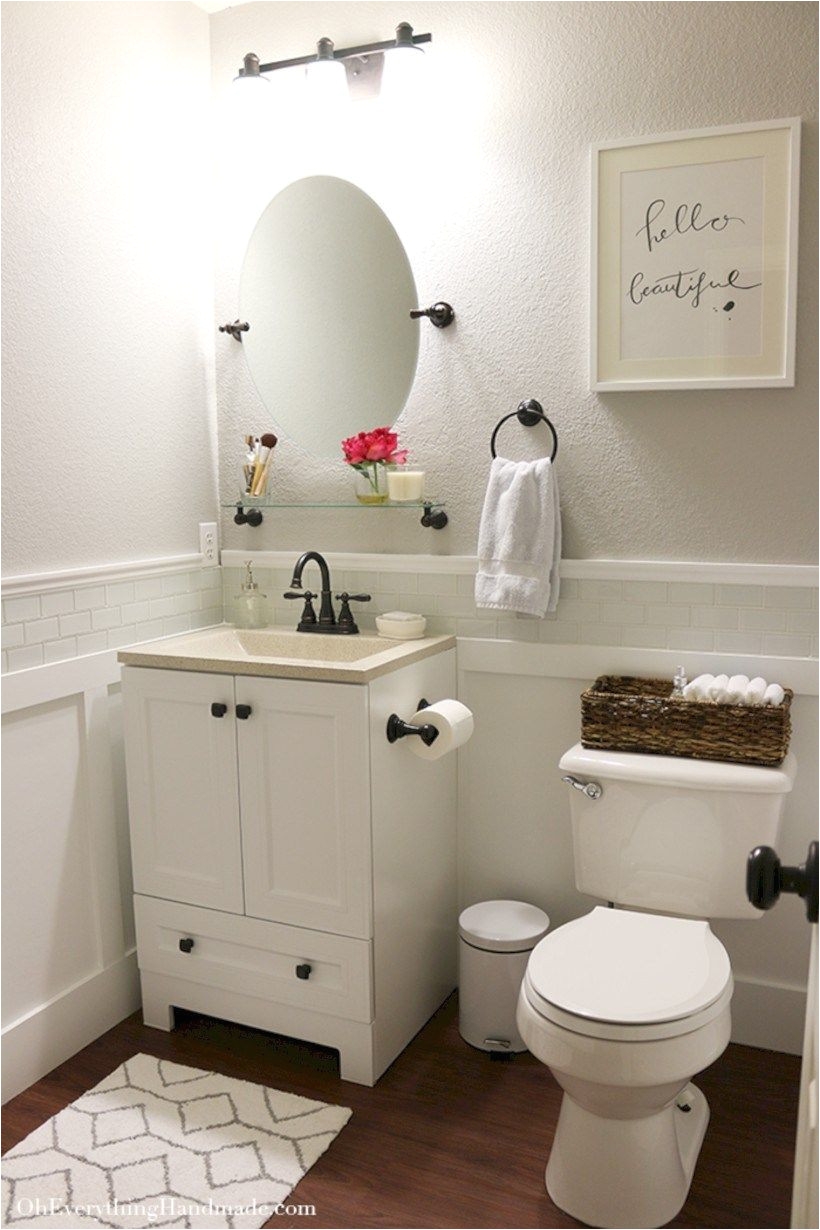 incredible half bathroom decor ideas 25