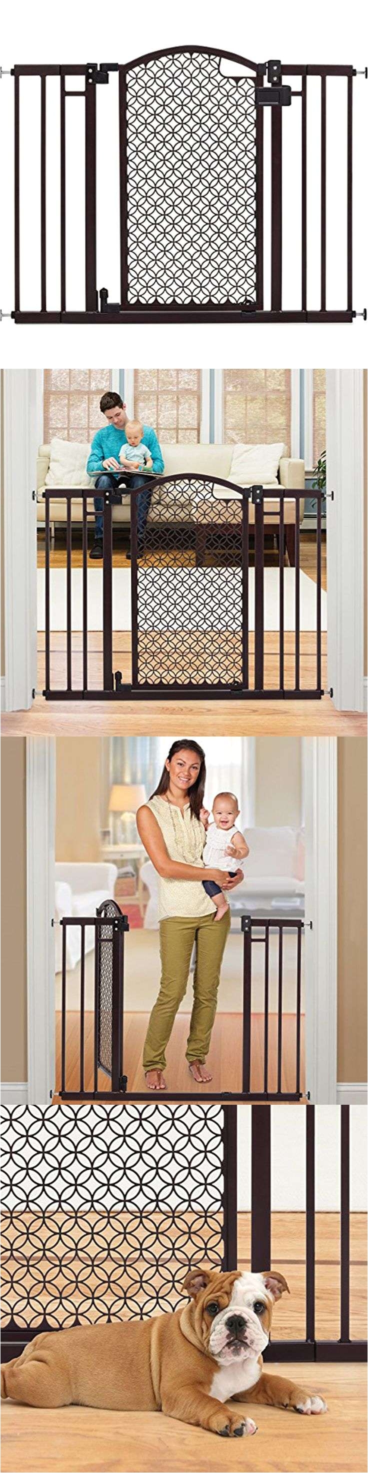 safety gates safety gate walk through extra wide baby child pet easy close fence