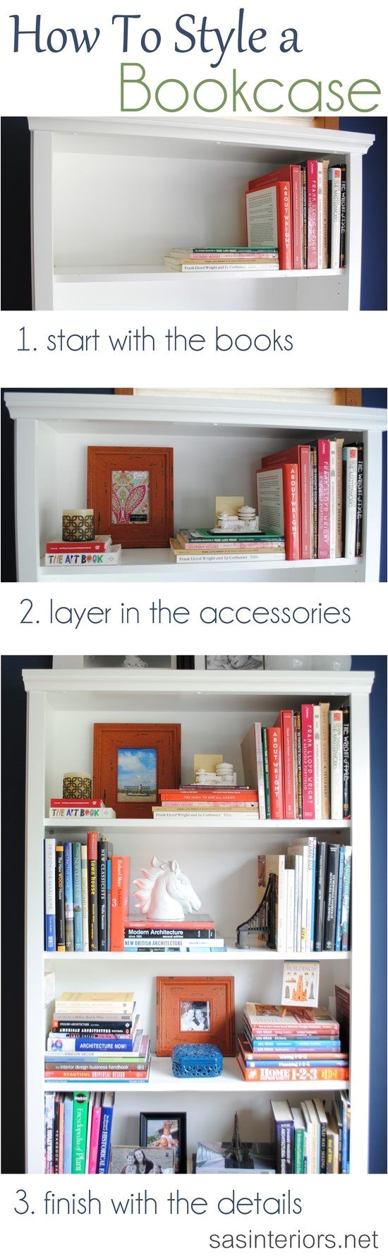 inspiration tips and ideas on how and where to begin accessorizing a bookcase or shelf in your home by jenna burger i wish my bookshelves were